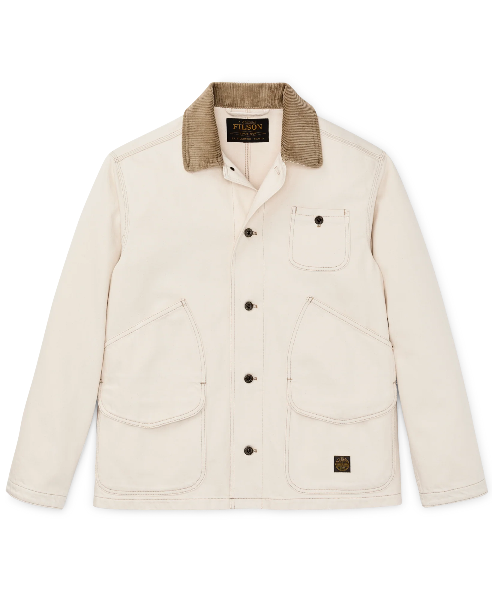 11-oz. Denim Outfitter Jacket - Natural Seed