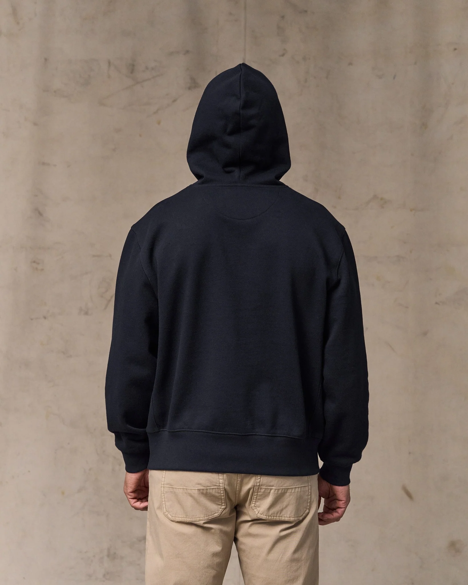 14-oz. Heritage Fleece Hoodie - Dark Indigo - Image 5
