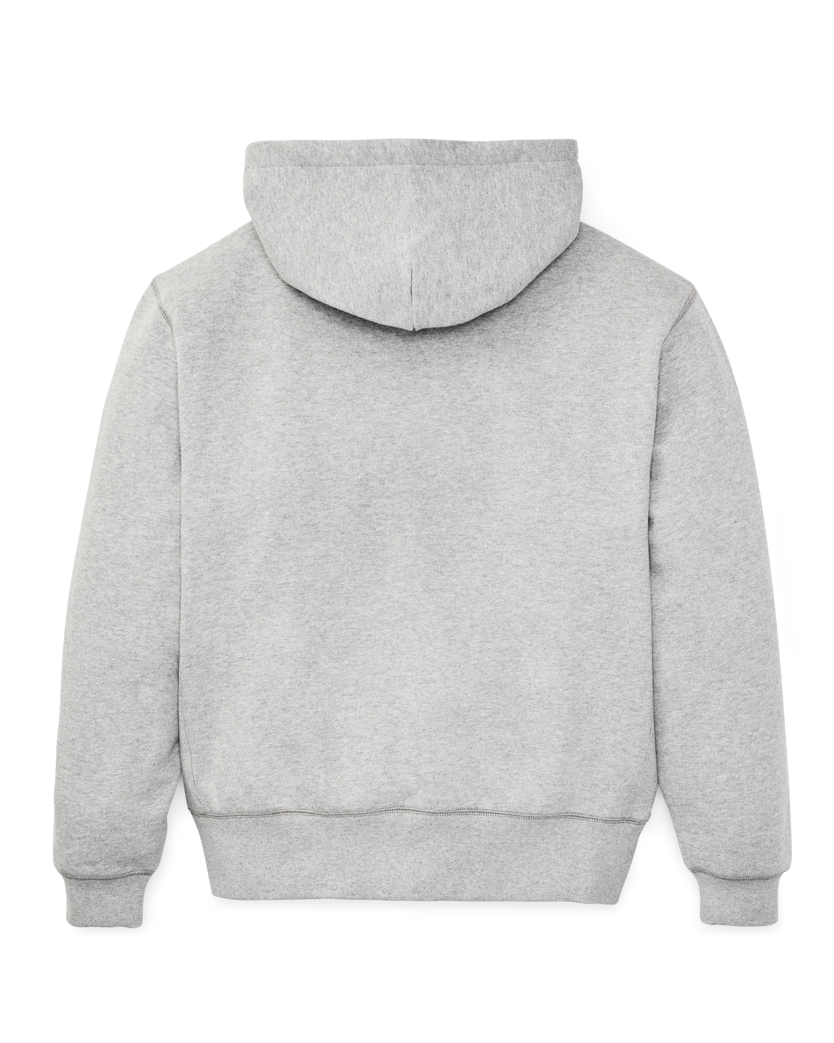14-oz. Heritage Fleece Hoodie - Gray Heather - Image 6