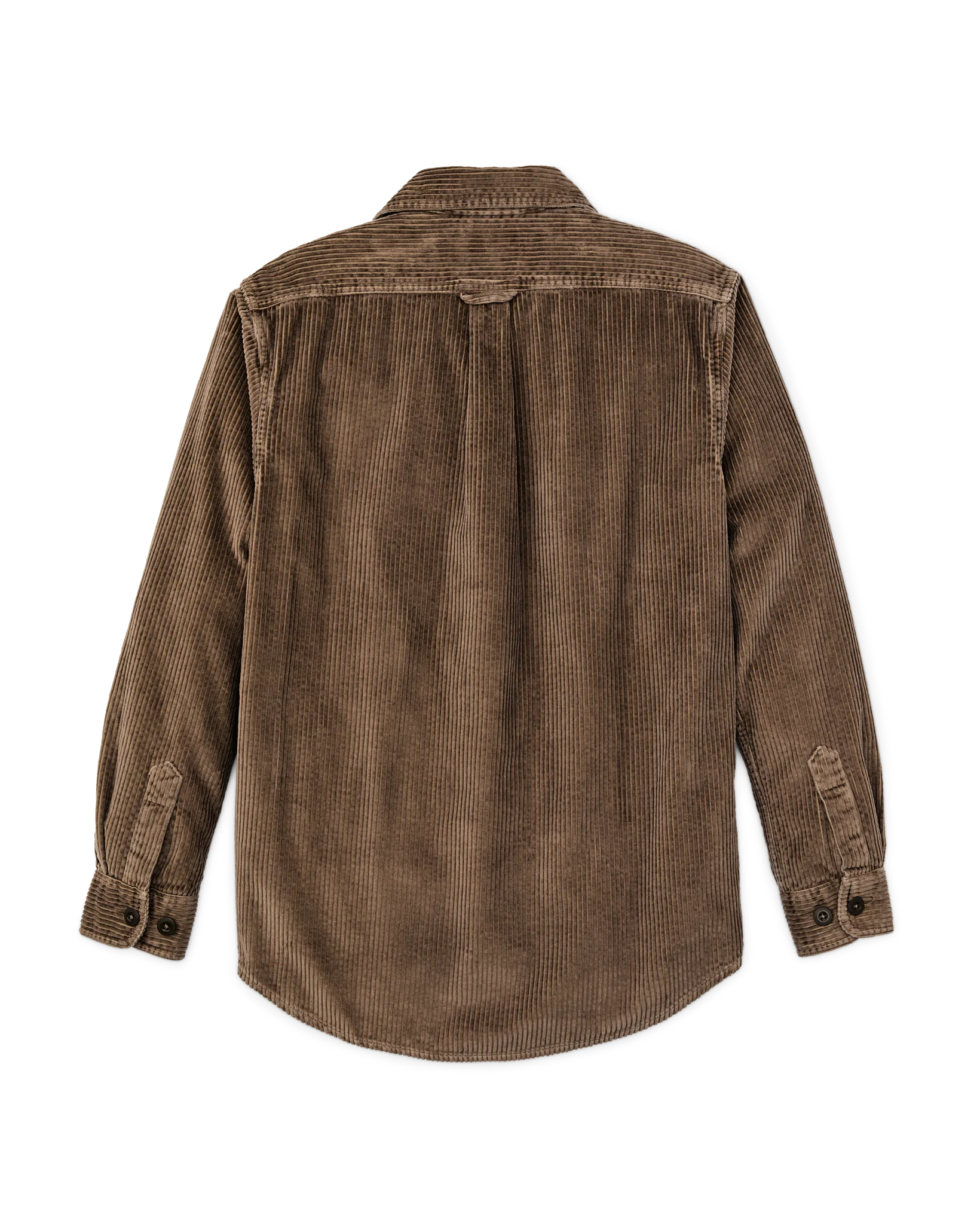 6-wale Corduroy Shirt - Brown - Image 2