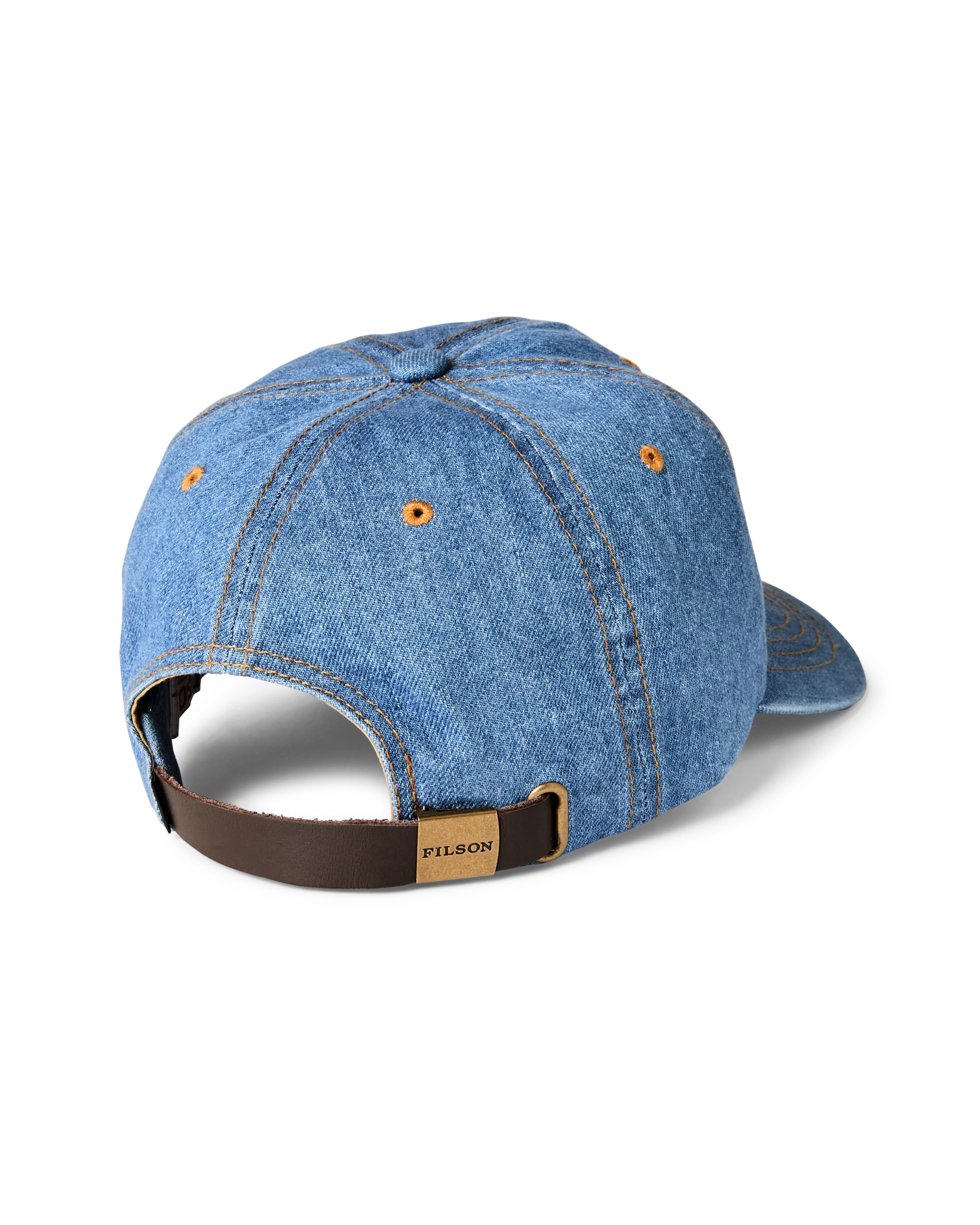 9.5-oz. Denim Cap - Medium Indigo - Image 2
