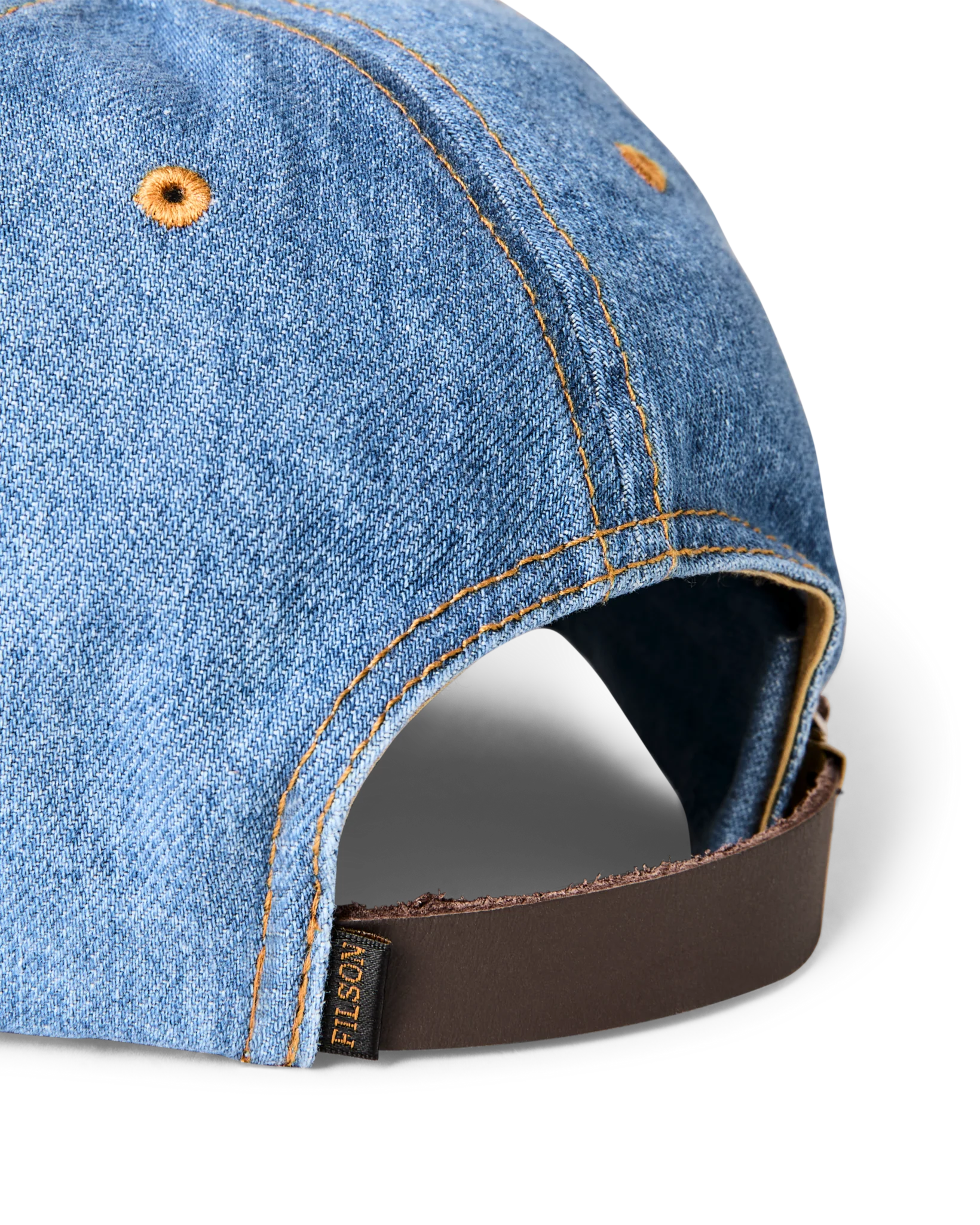 9.5-oz. Denim Cap - Medium Indigo - Image 3