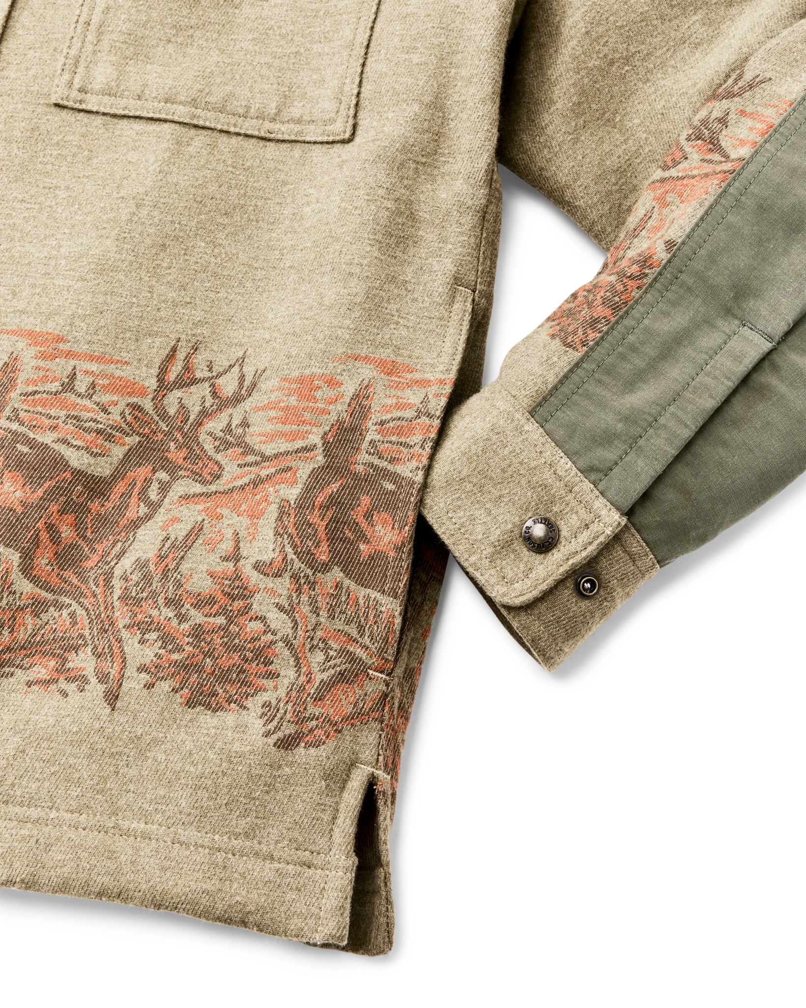 Colchuck Forester Jac-shirt - Sage Heather - Image 10