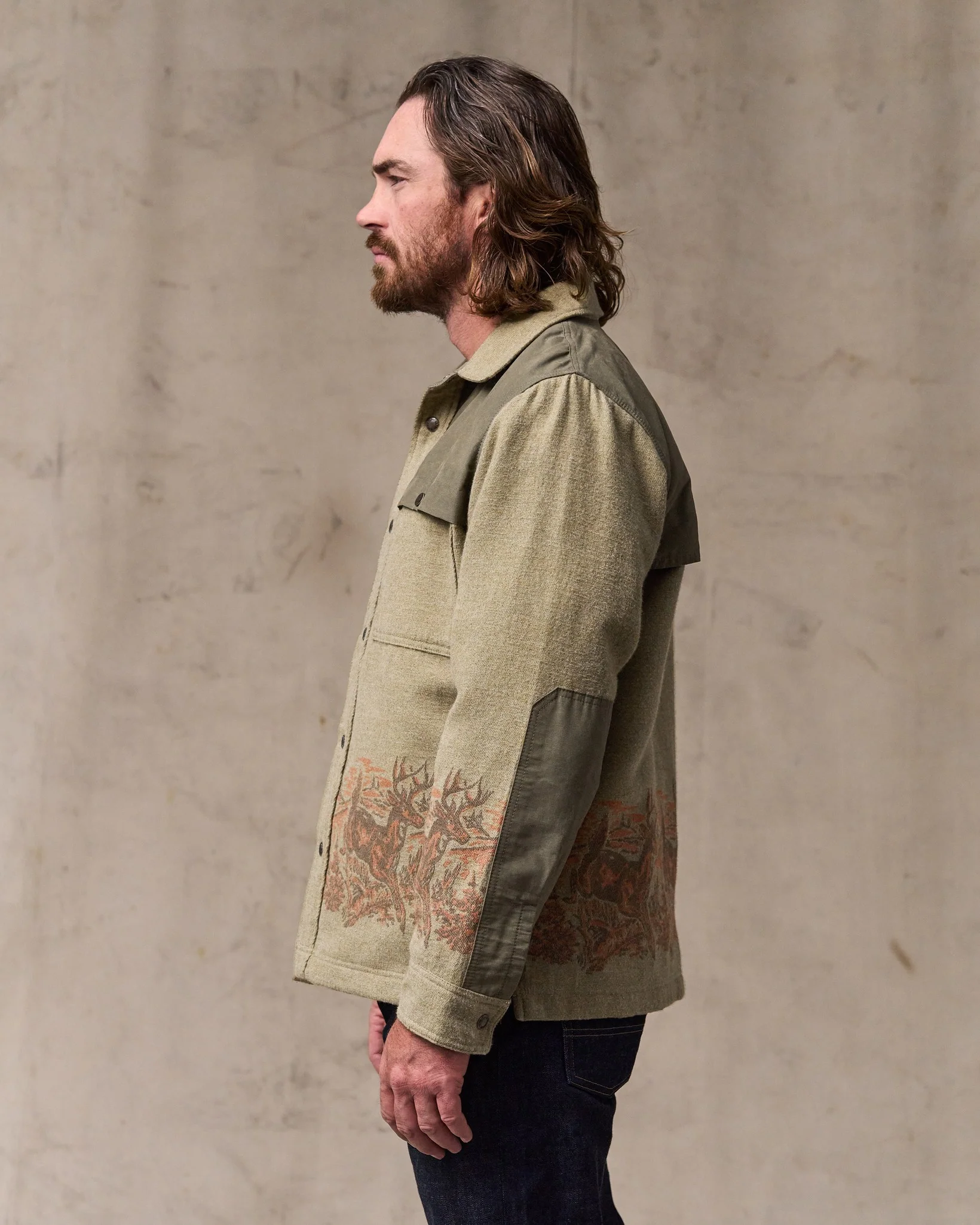 Colchuck Forester Jac-shirt - Sage Heather - Image 3