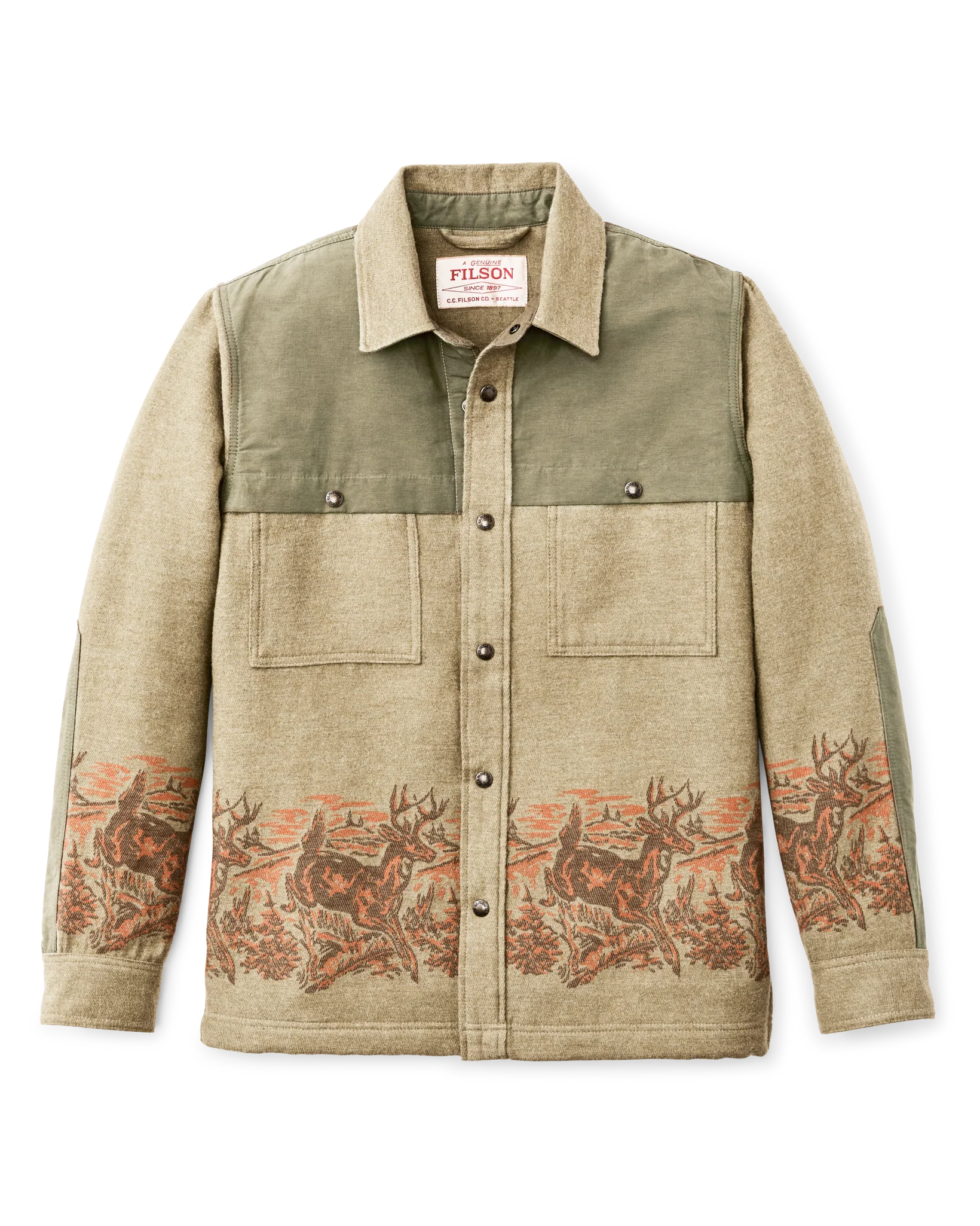 Colchuck Forester Jac-shirt - Sage Heather - Image 6