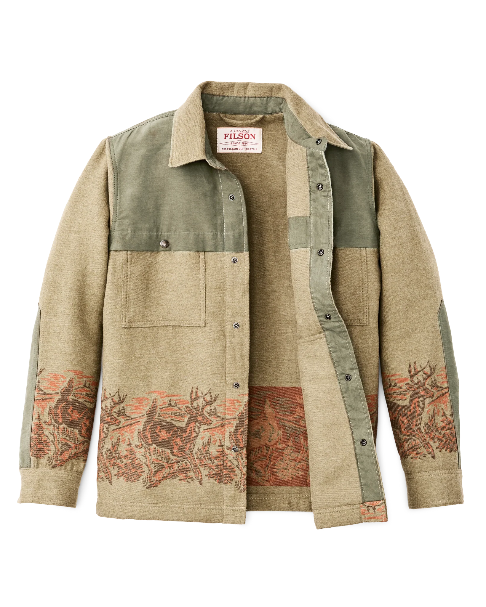 Colchuck Forester Jac-shirt - Sage Heather - Image 8