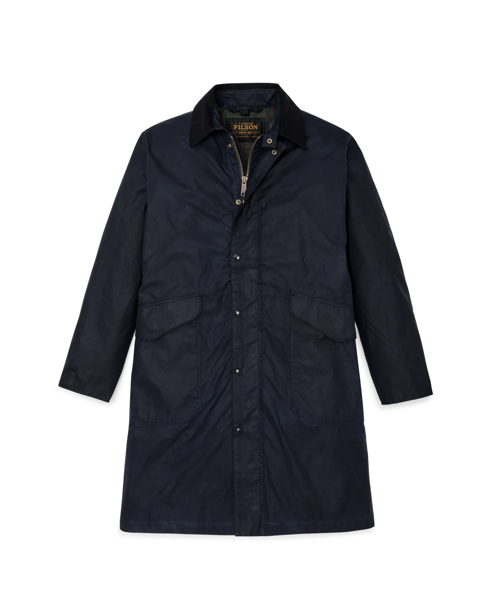 Cover Cloth Trench Coat - Harbor Blue - Image 4