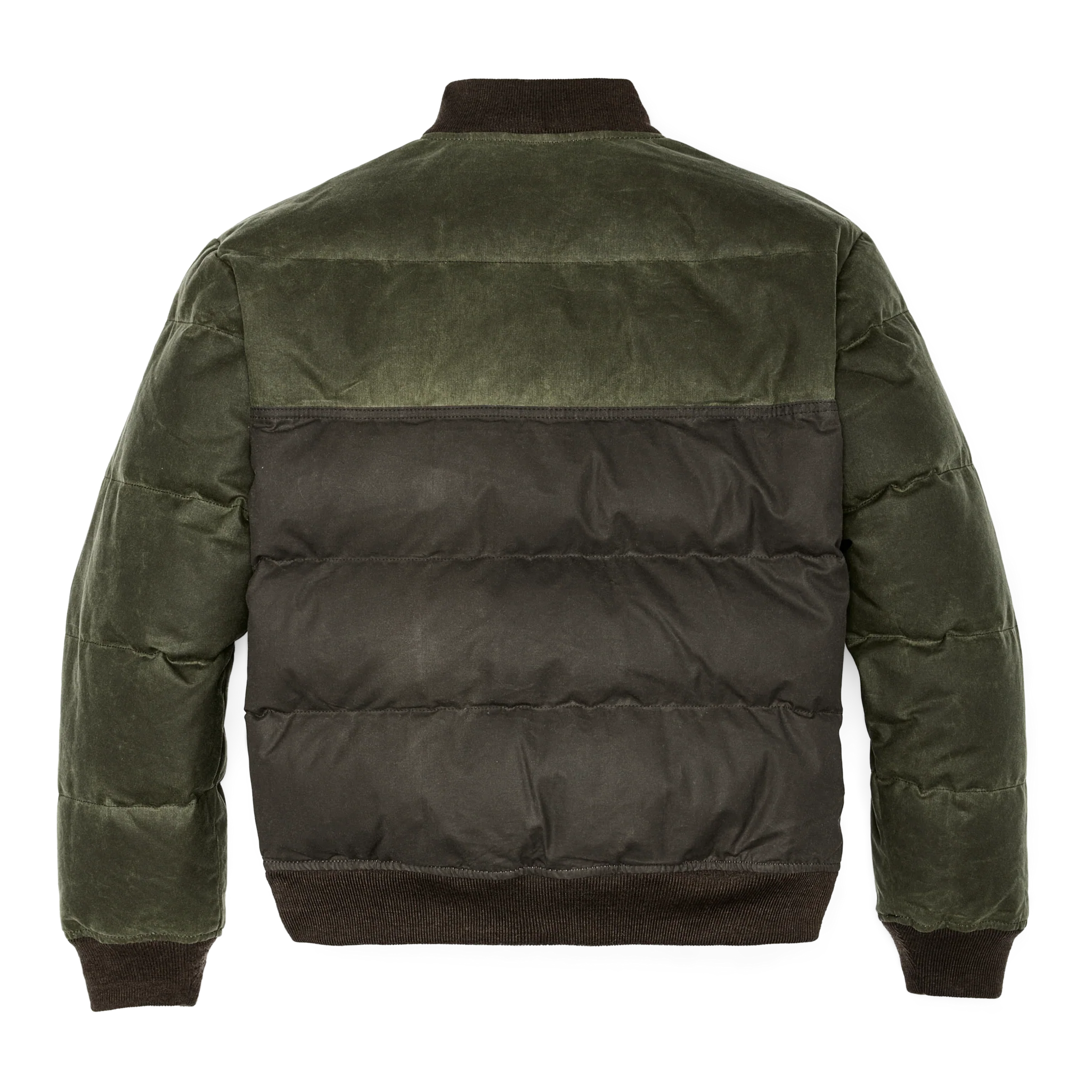 Down Bomber Jacket - Otter Green - Image 4