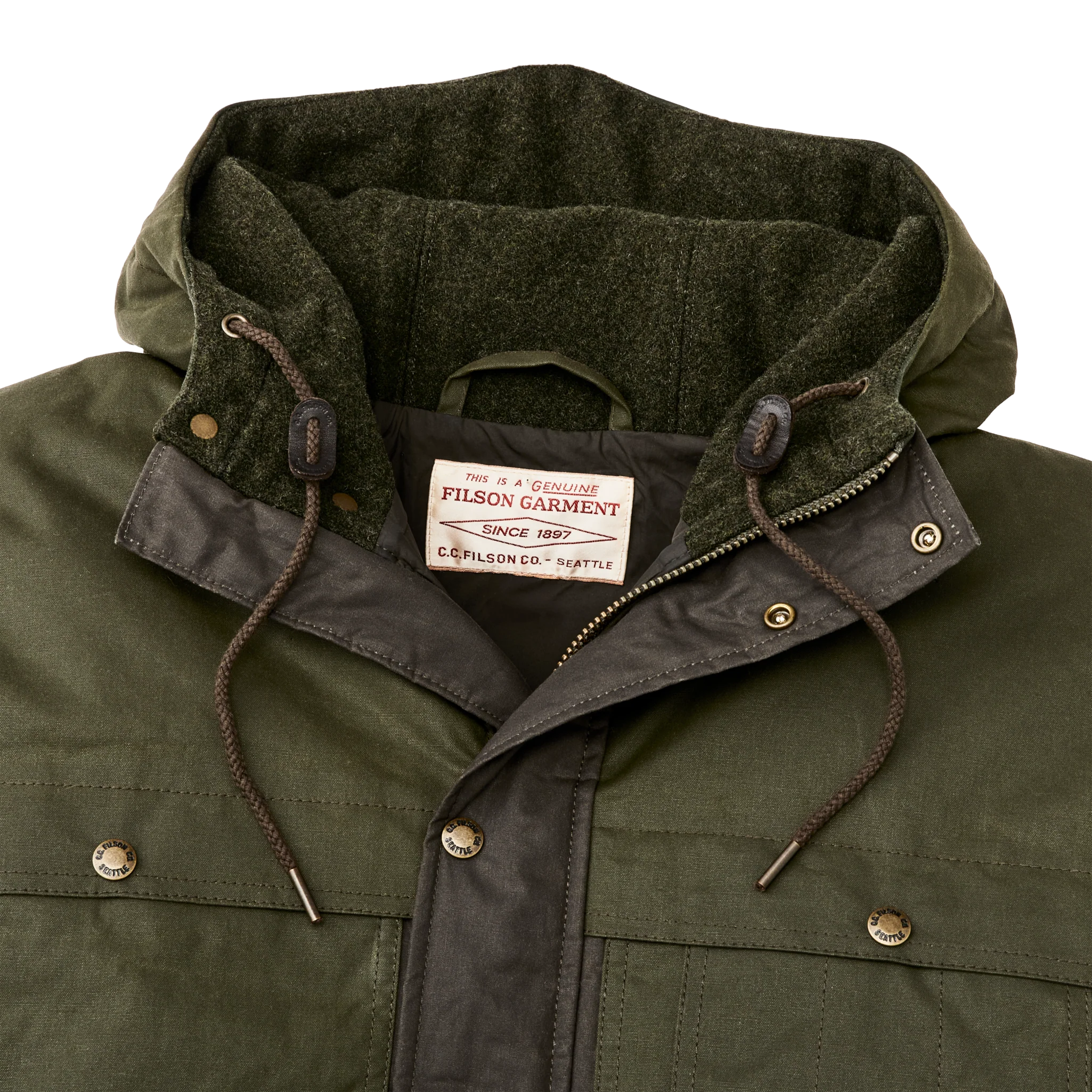 Down Cruiser Parka - Otter Green - Image 7