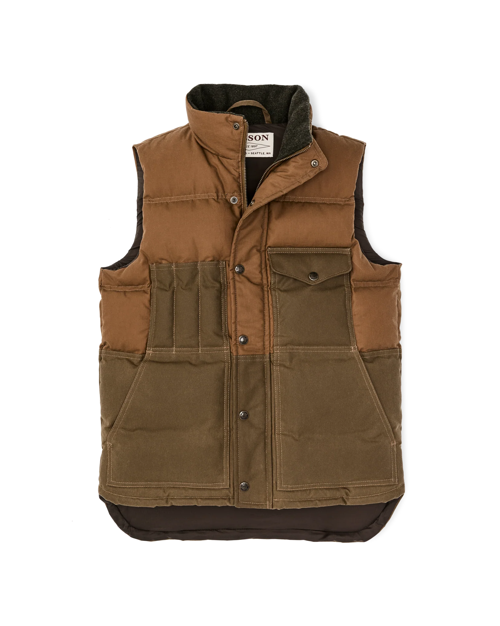 Down Cruiser Vest - Dark Tan - Image 3