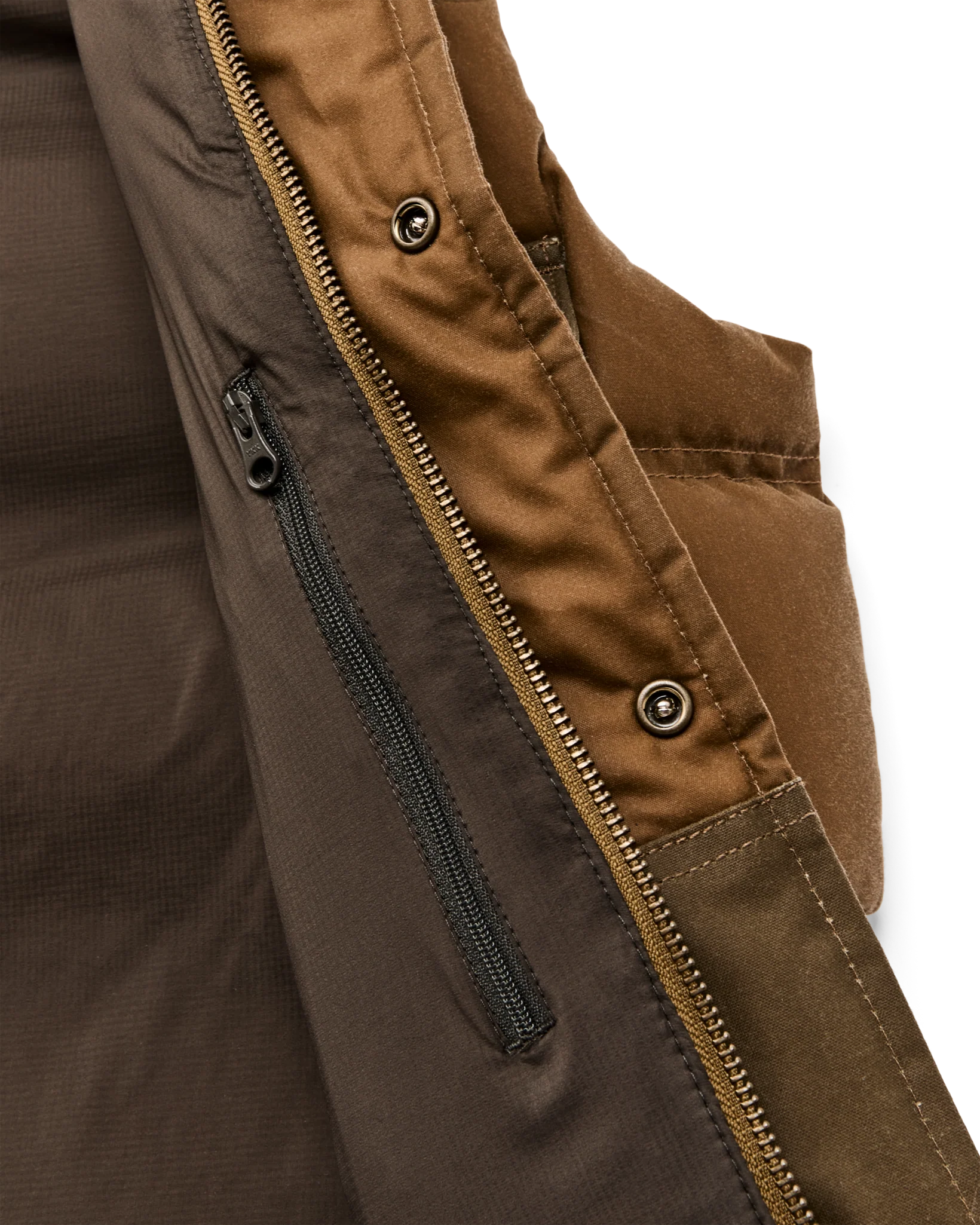 Down Cruiser Vest - Dark Tan - Image 8
