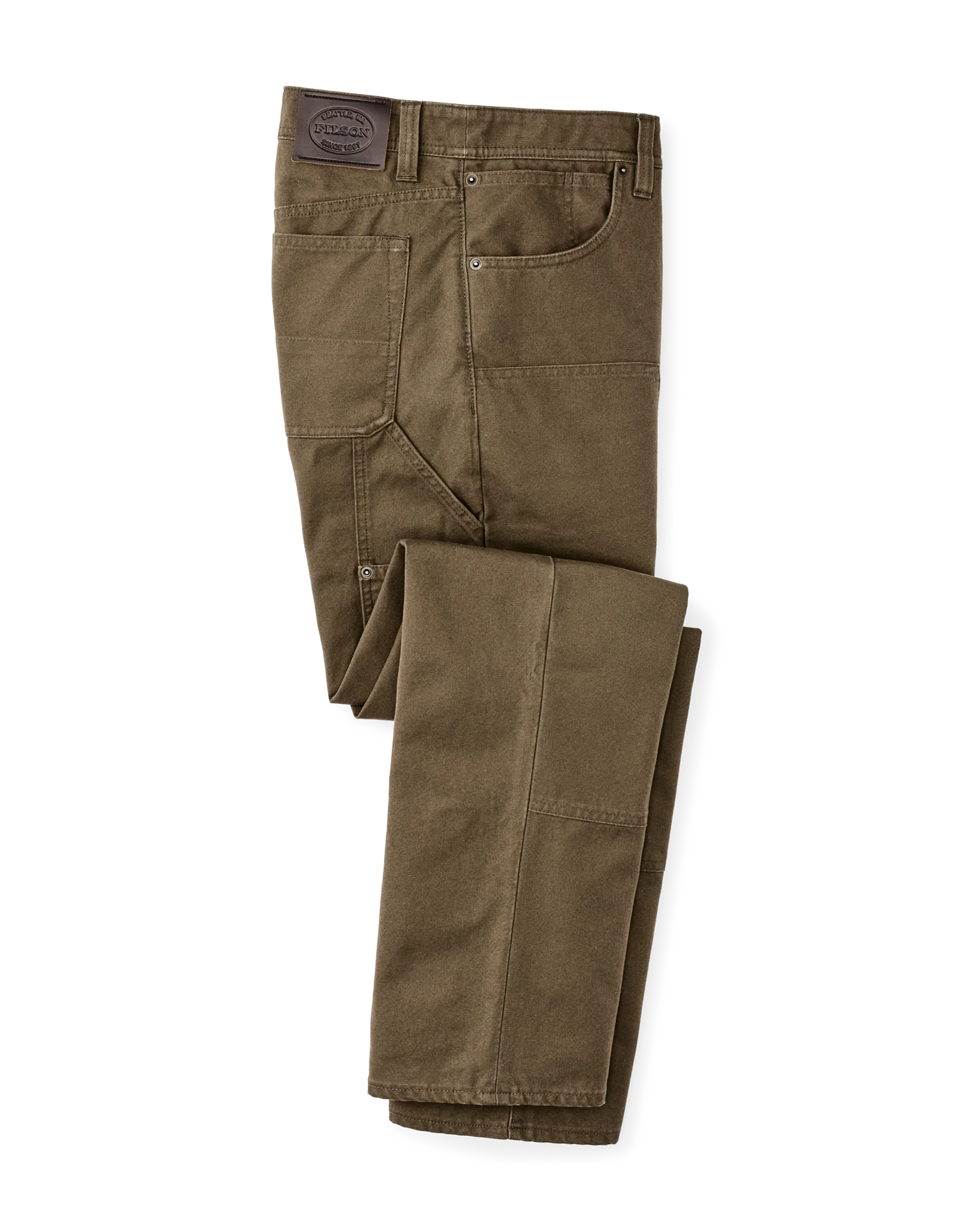 Dry Tin Double Front Pants - Marsh Olive - Image 6