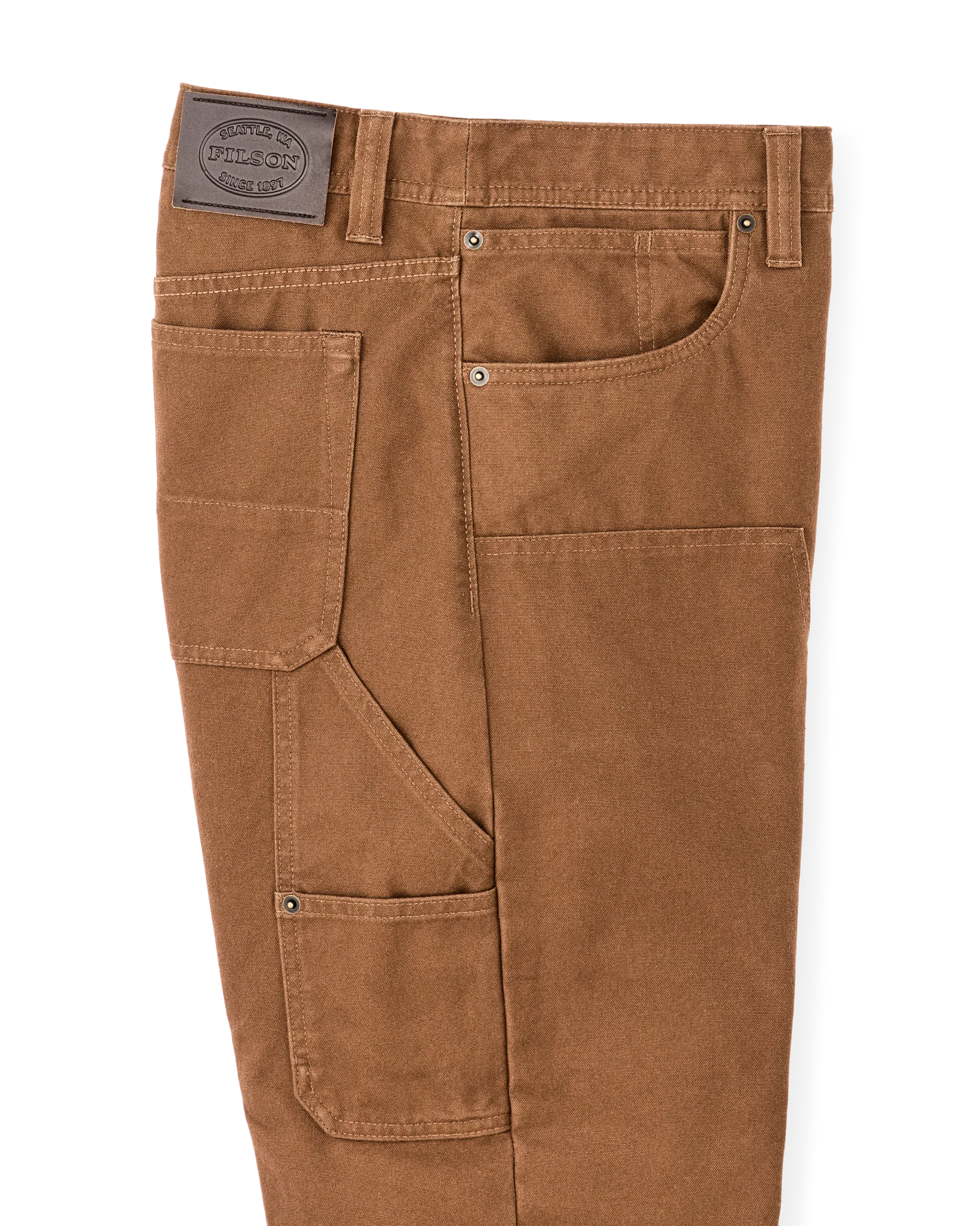 Dry Tin Double Front Pants - Whiskey - Image 7