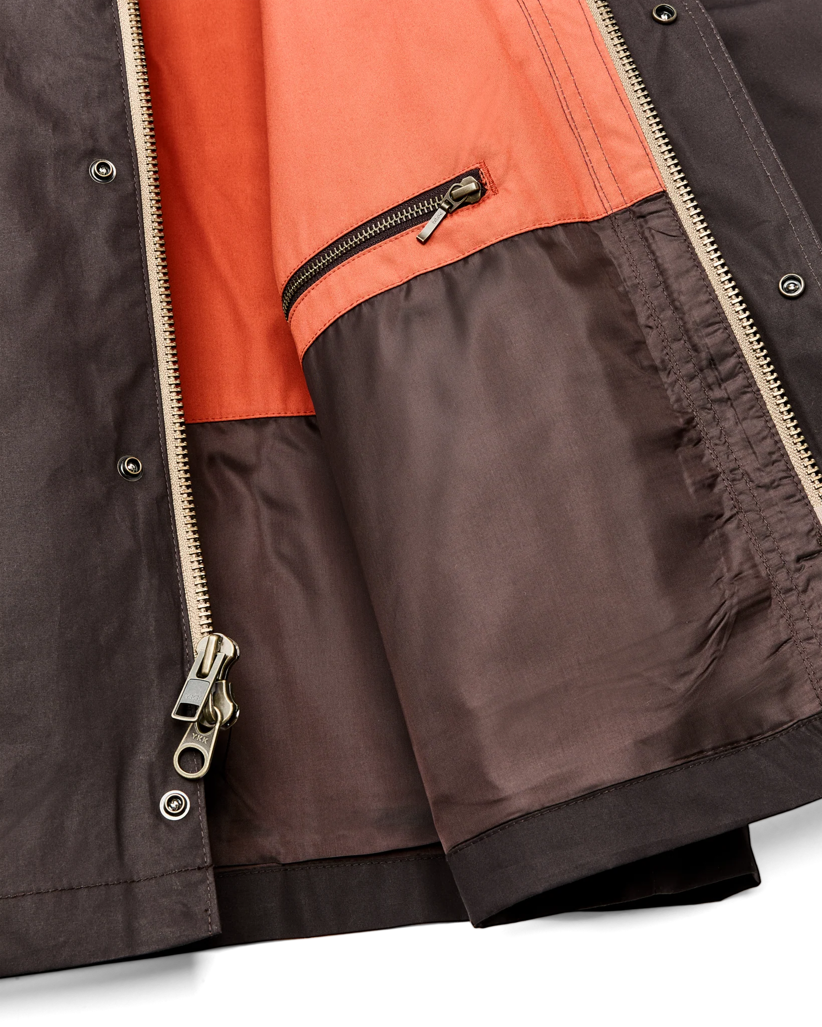 Dry Wax Short Field Jacket - Dark Brown - Image 8
