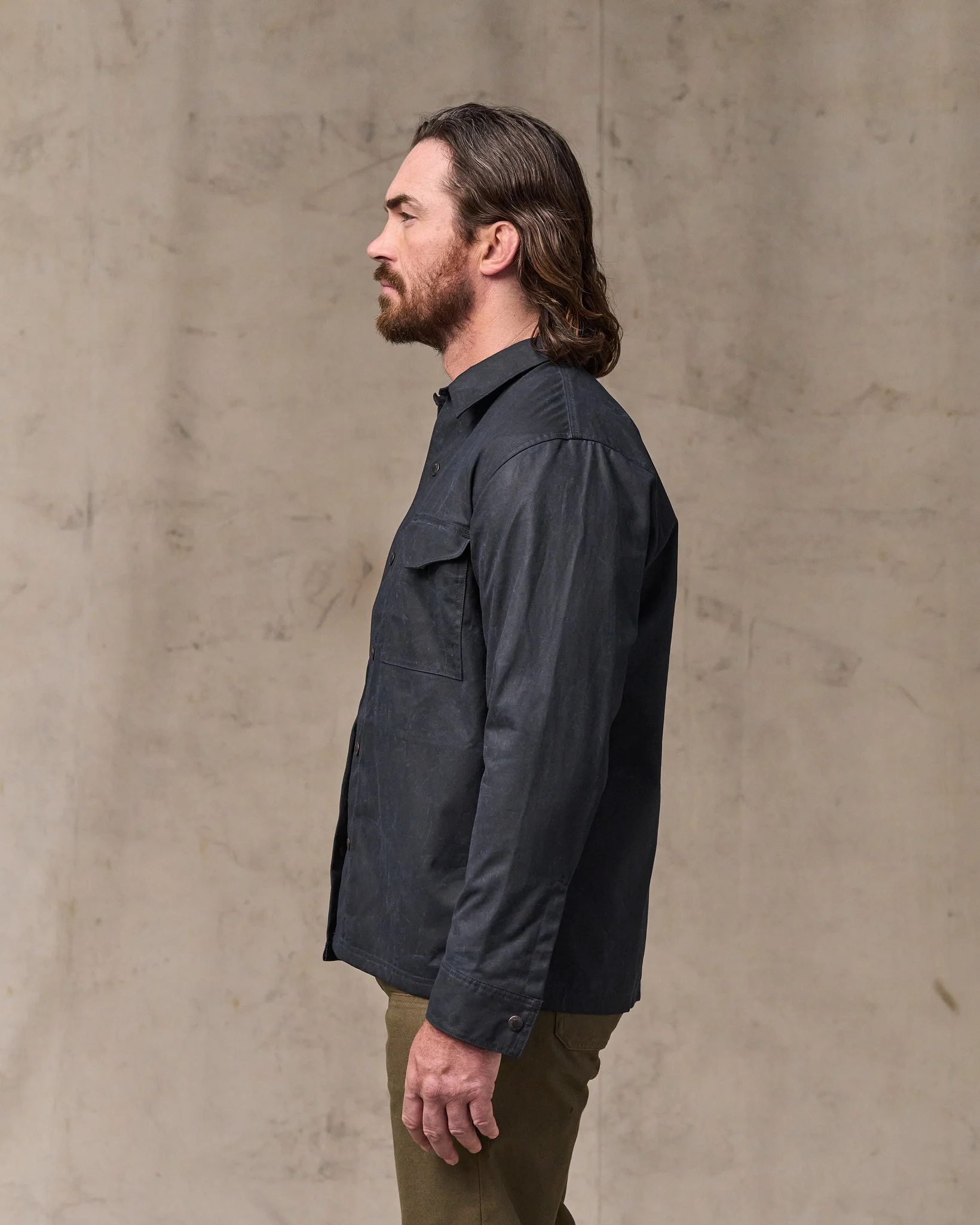 Eagle Harbor Jac-shirt - Navy - Image 3
