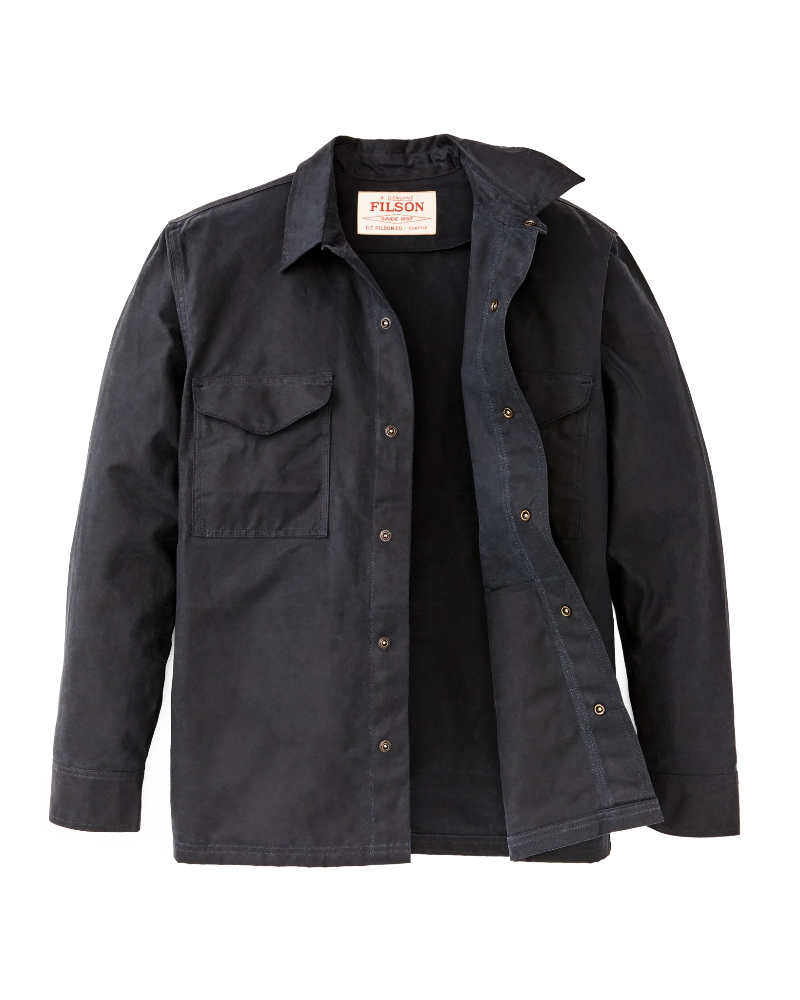 Eagle Harbor Jac-shirt - Navy - Image 6
