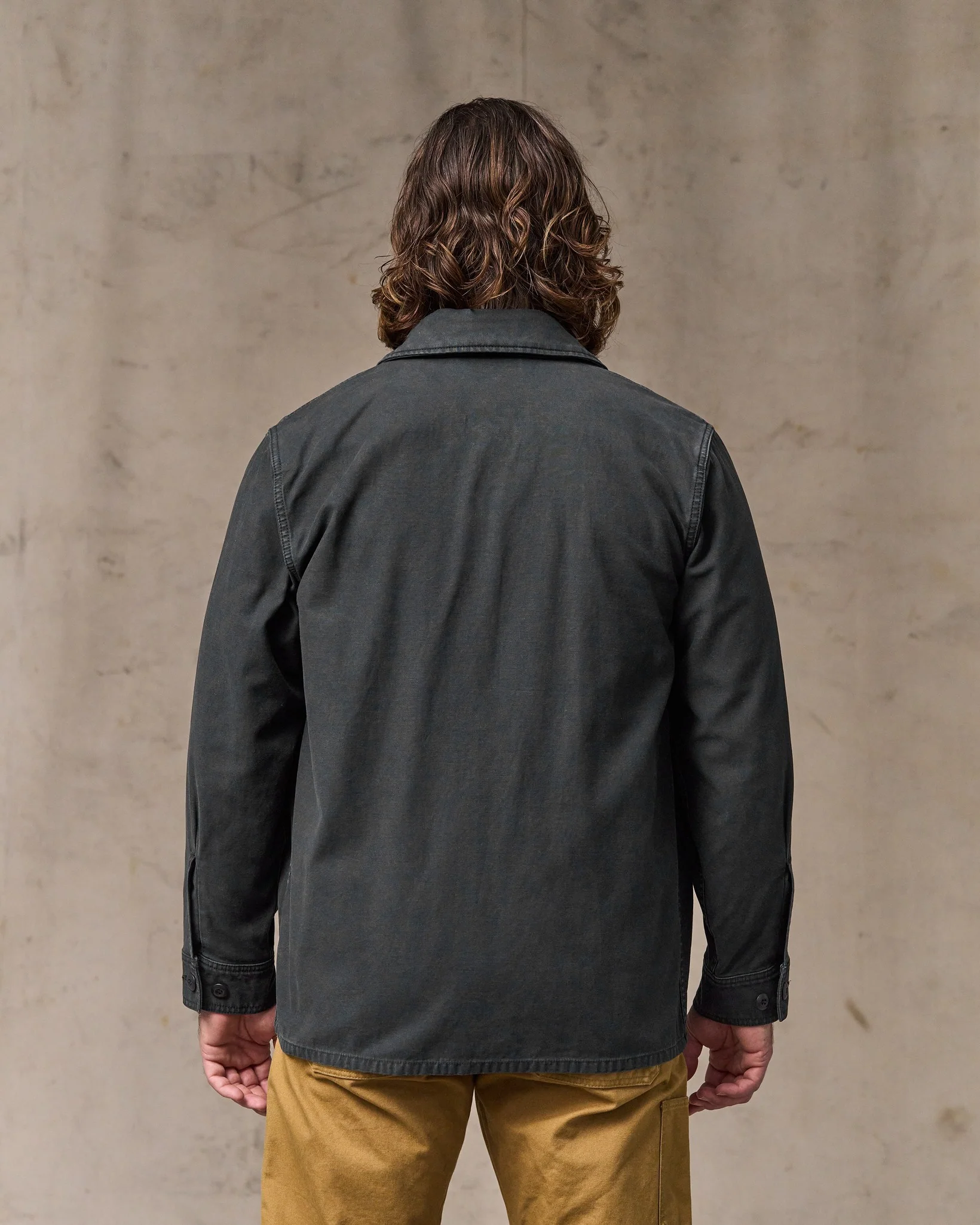 Field Cruiser Jacket - Washed Faded Black - Image 2