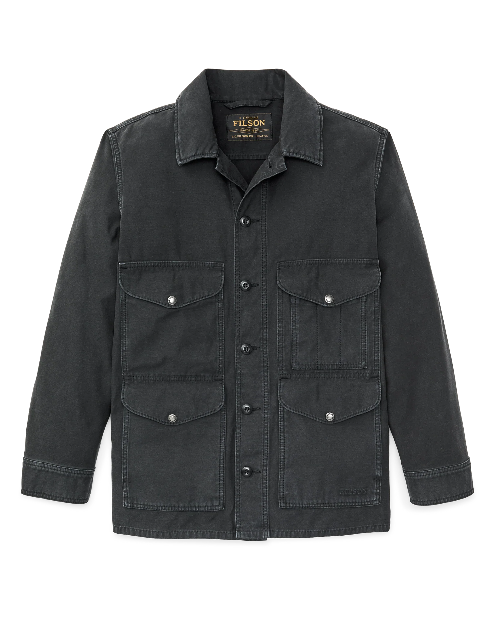 Field Cruiser Jacket - Washed Faded Black - Image 5