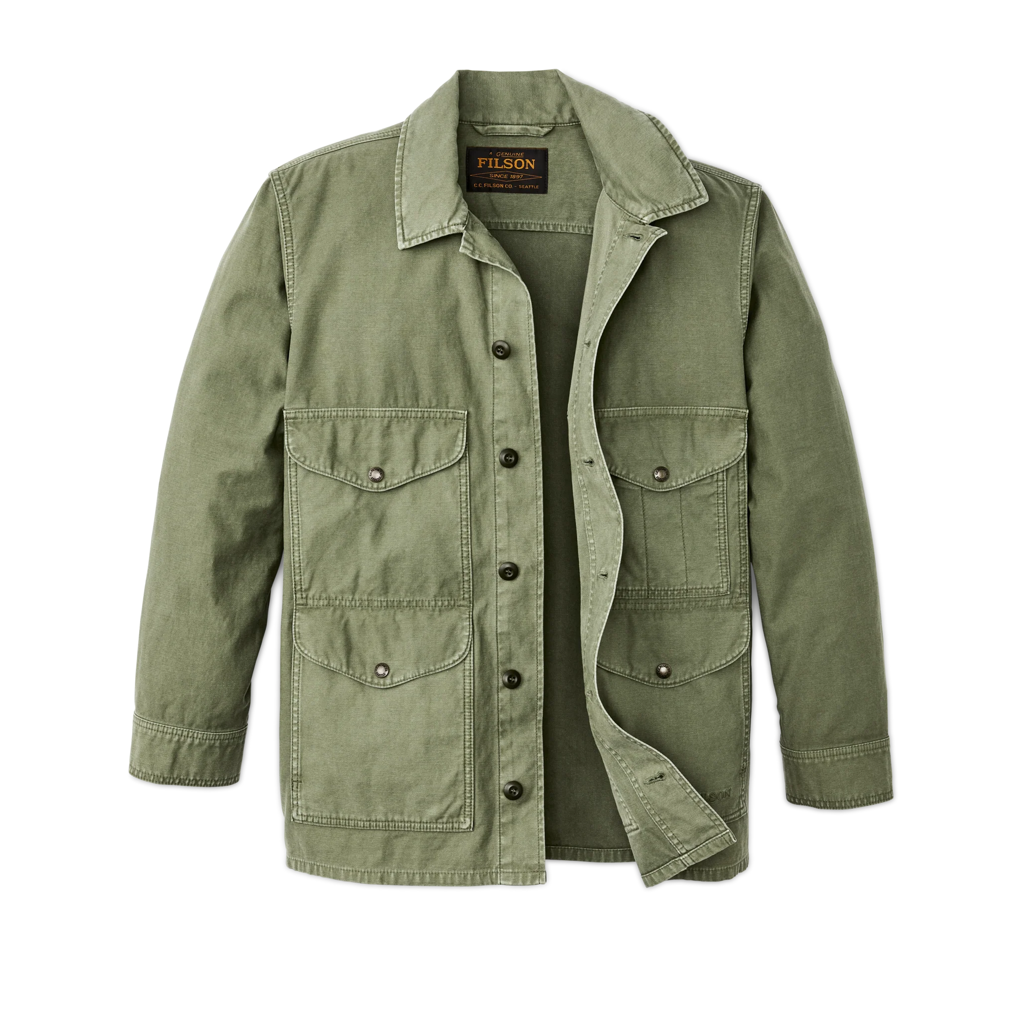 Field Cruiser Jacket - Washed Fatigue Green - Image 8