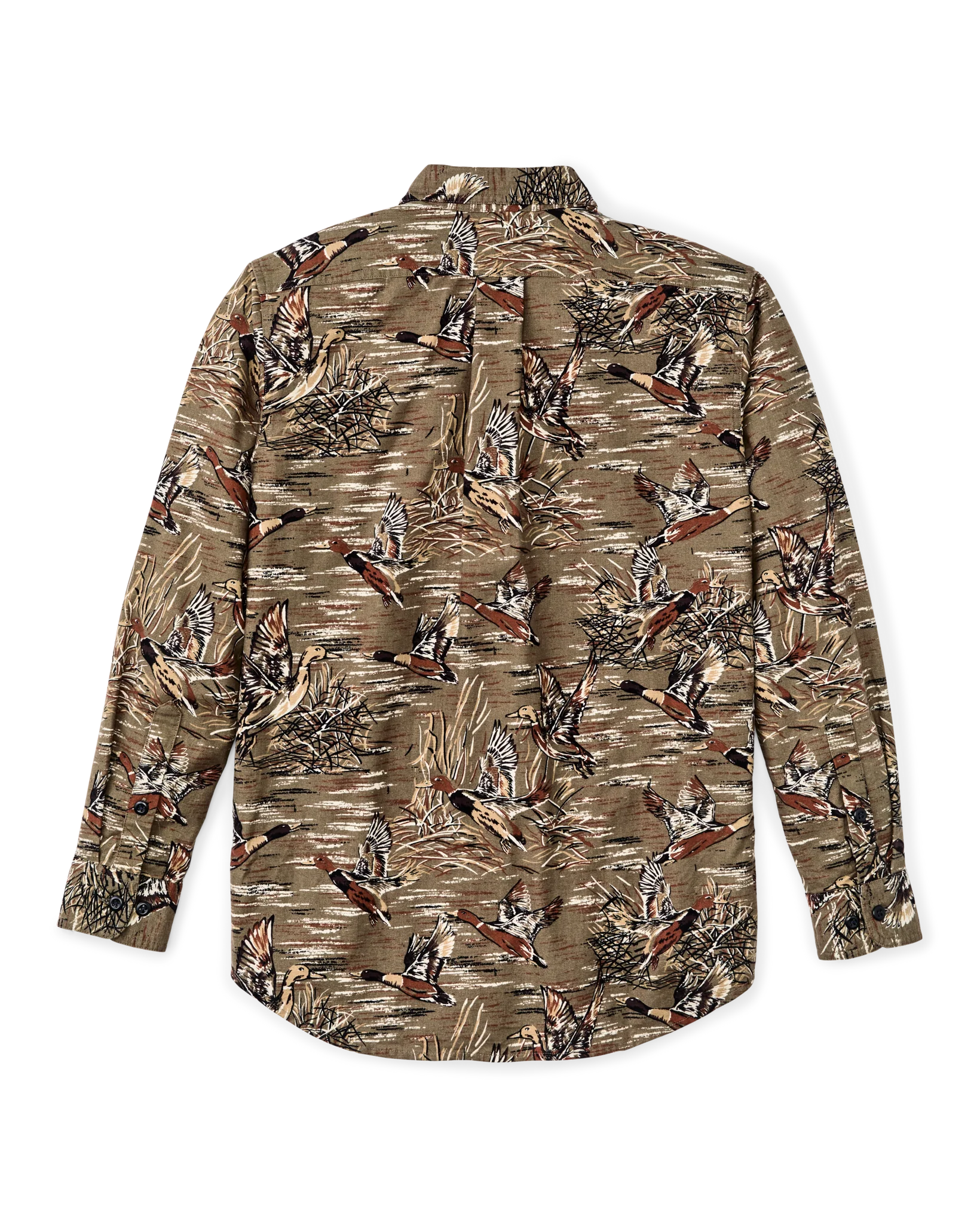 Field Flannel Shirt - Brown / Marsh Mallards - Image 2