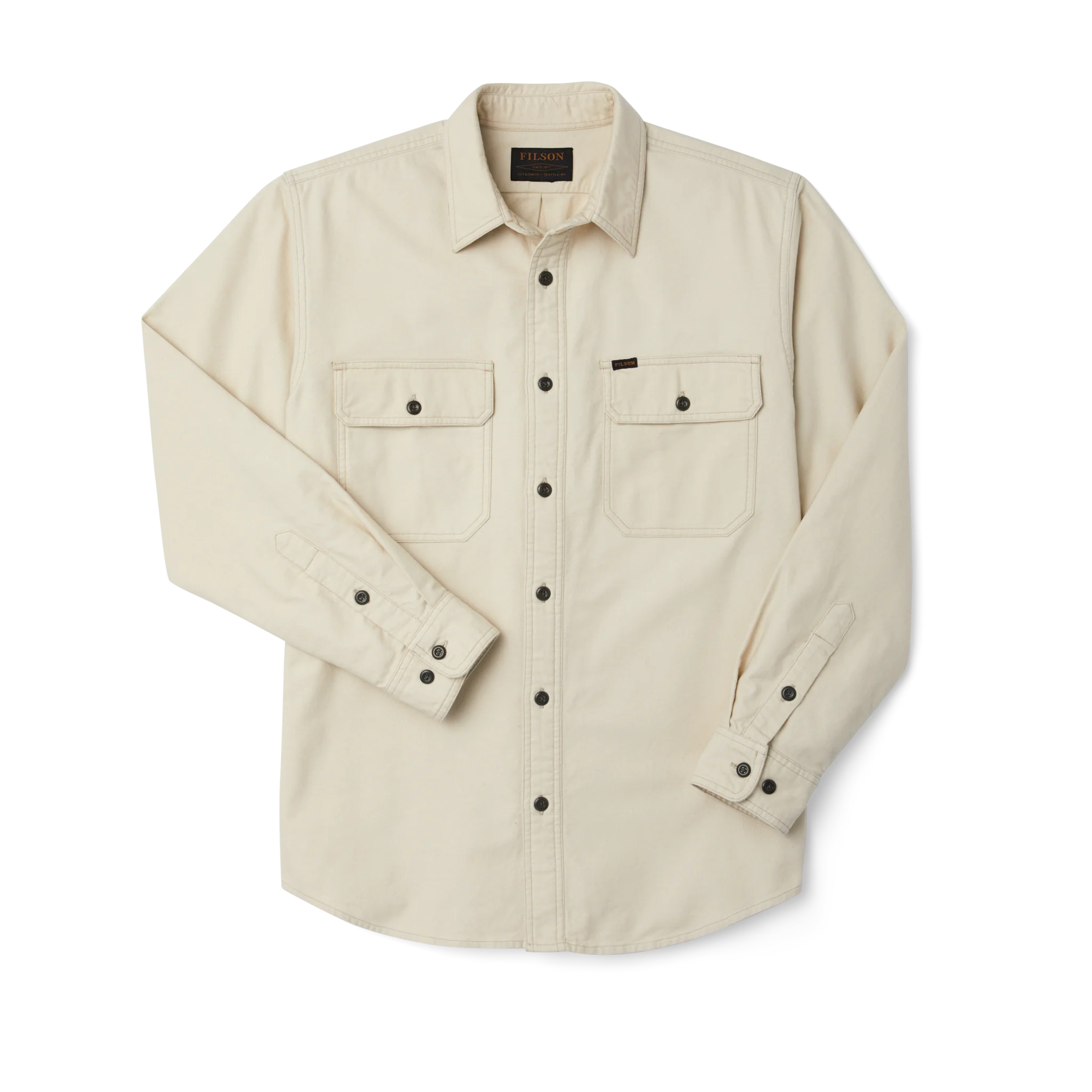 Field Flannel Shirt - Natural - Image 10