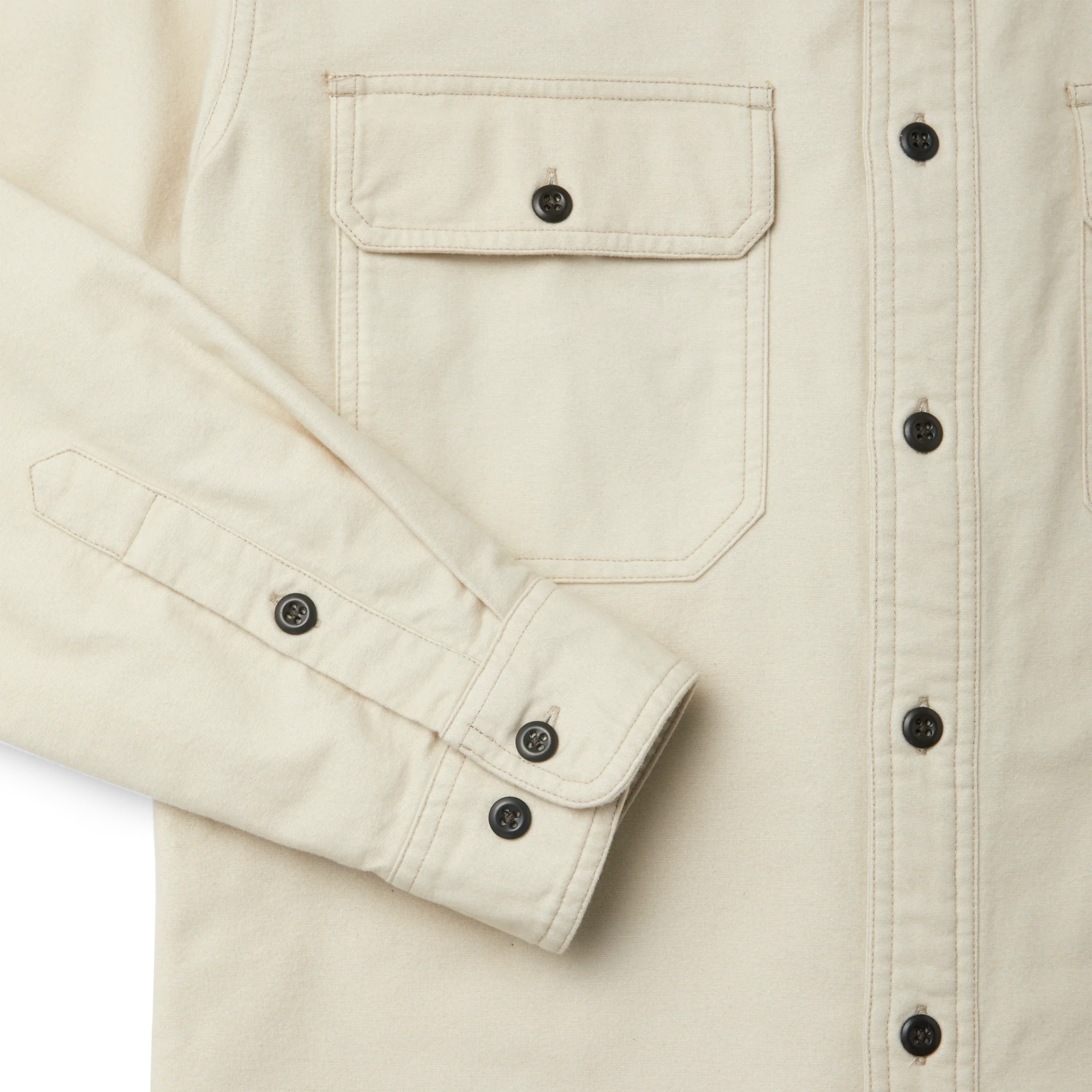 Field Flannel Shirt - Natural - Image 7