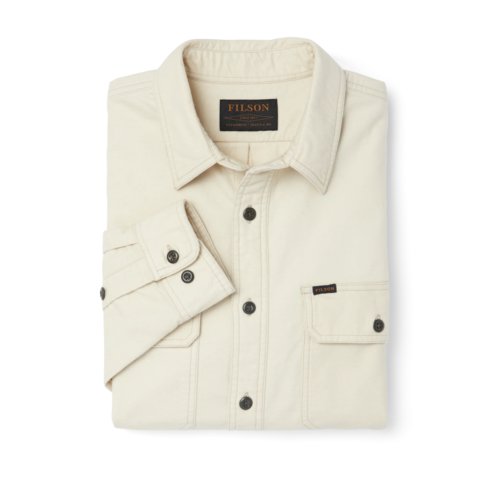 Field Flannel Shirt - Natural - Image 9