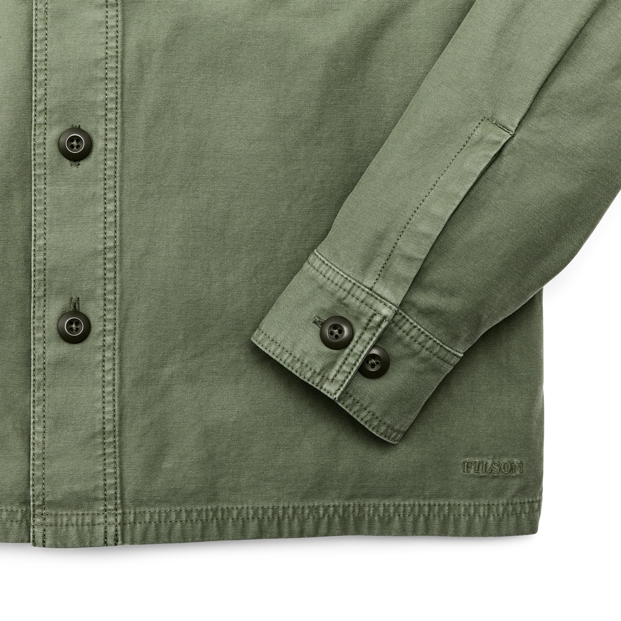 Field Jac-shirt - Washed Fatigue Green - Image 7