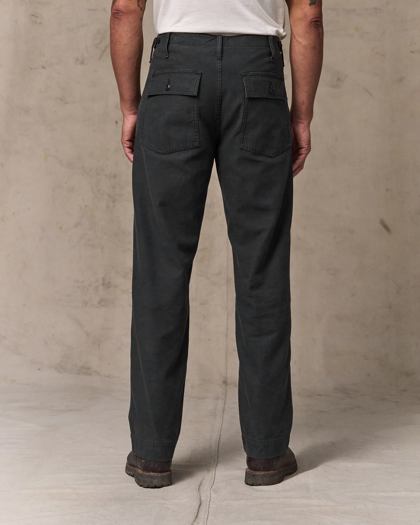 Field Supply Pants - Washed Faded Black - Image 2