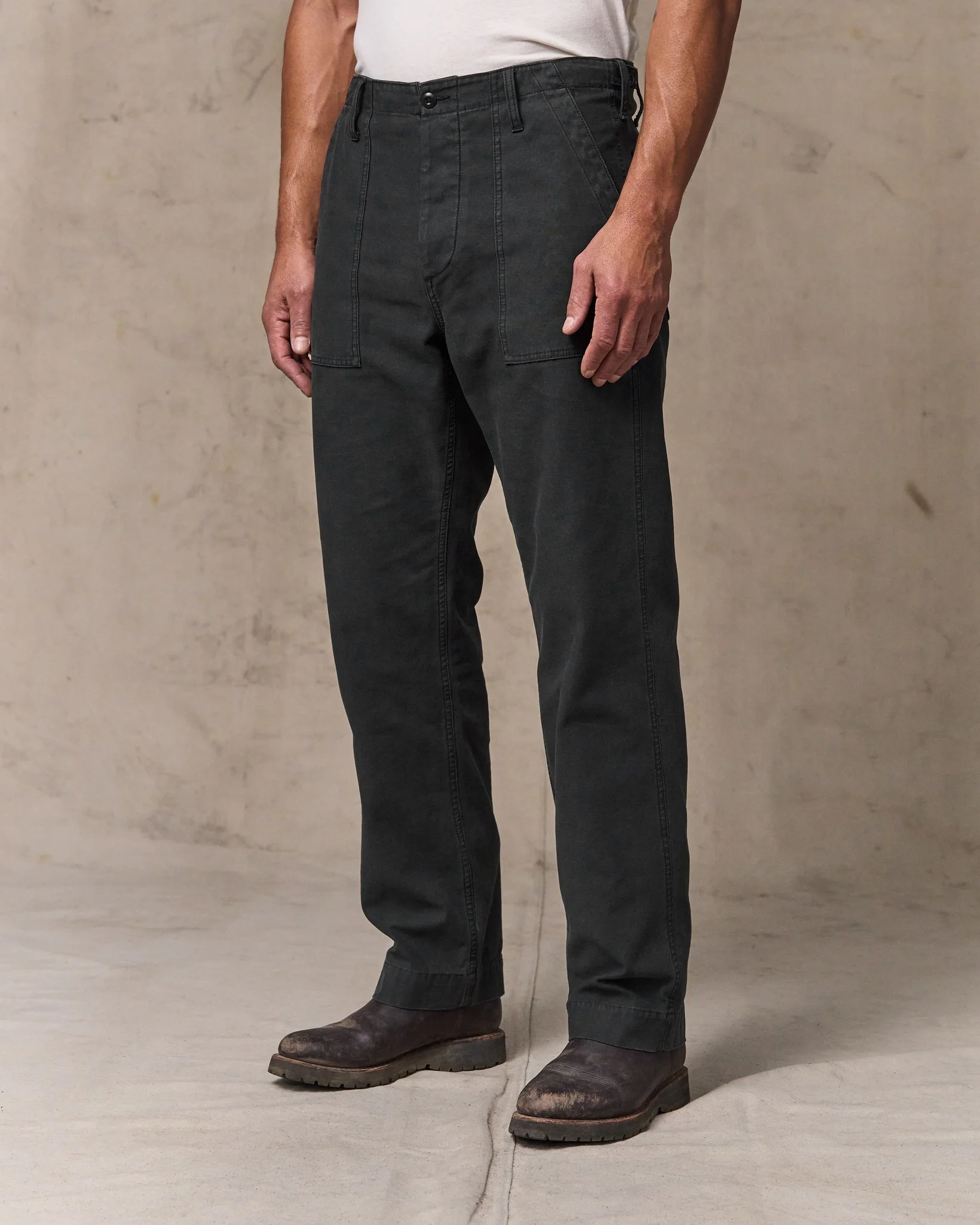 Field Supply Pants - Washed Faded Black - Image 4