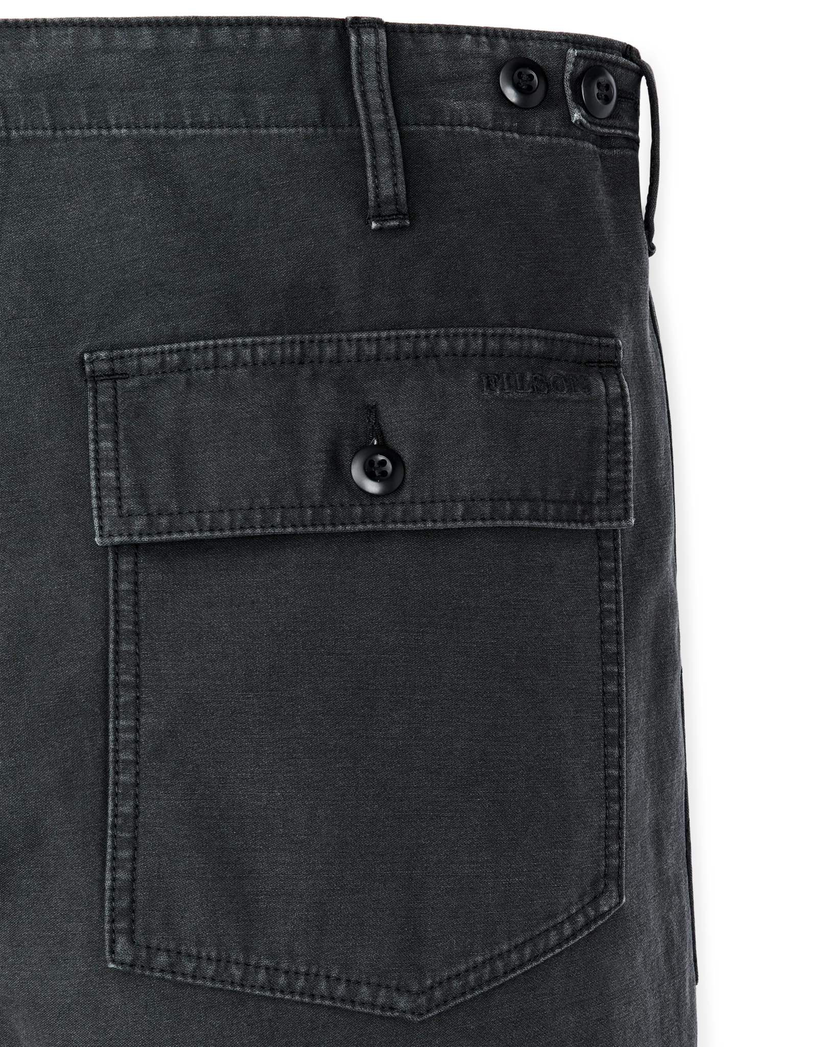 Field Supply Pants - Washed Faded Black - Image 7