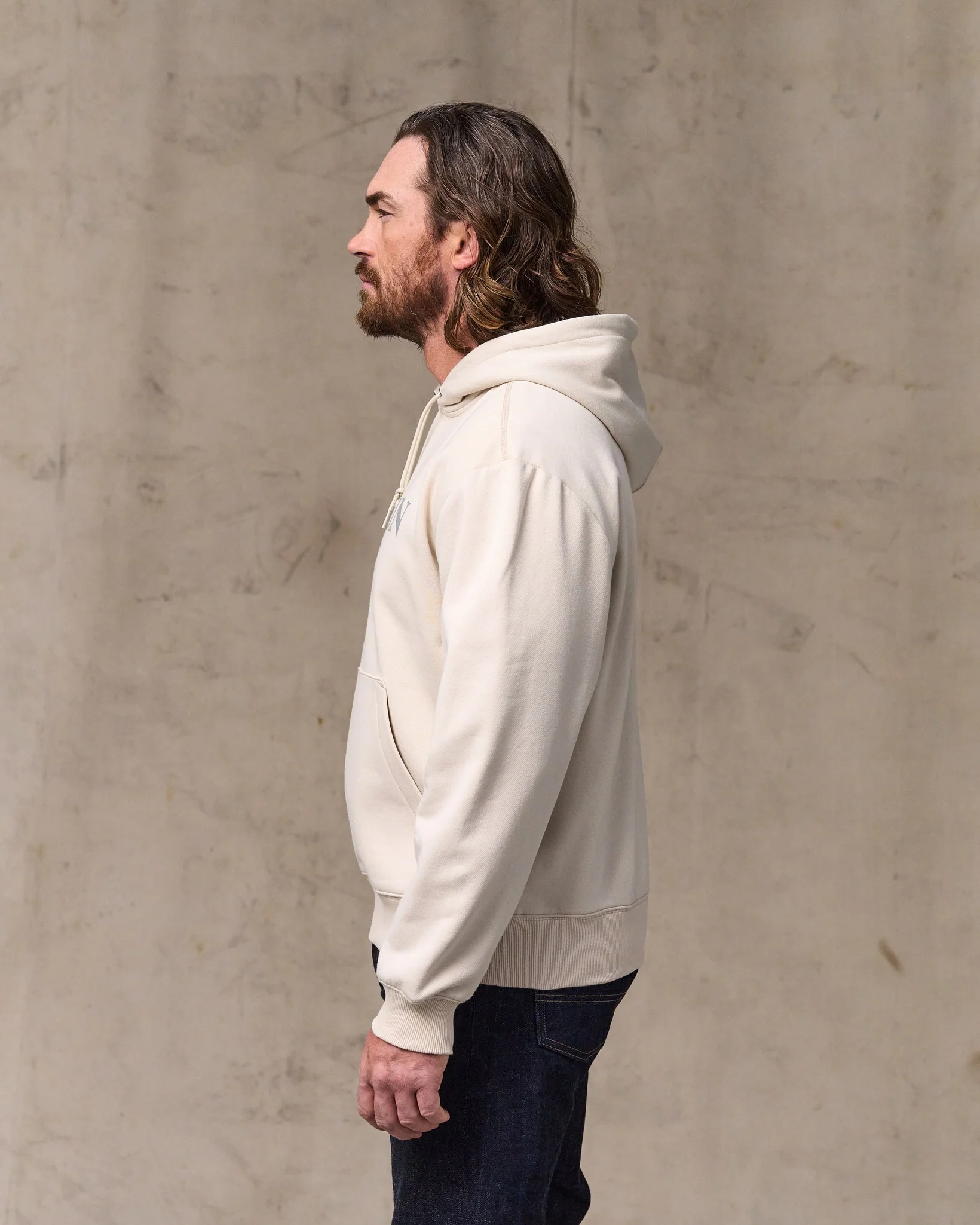 Filson Graphic Hoodie - Oatmeal - Image 4