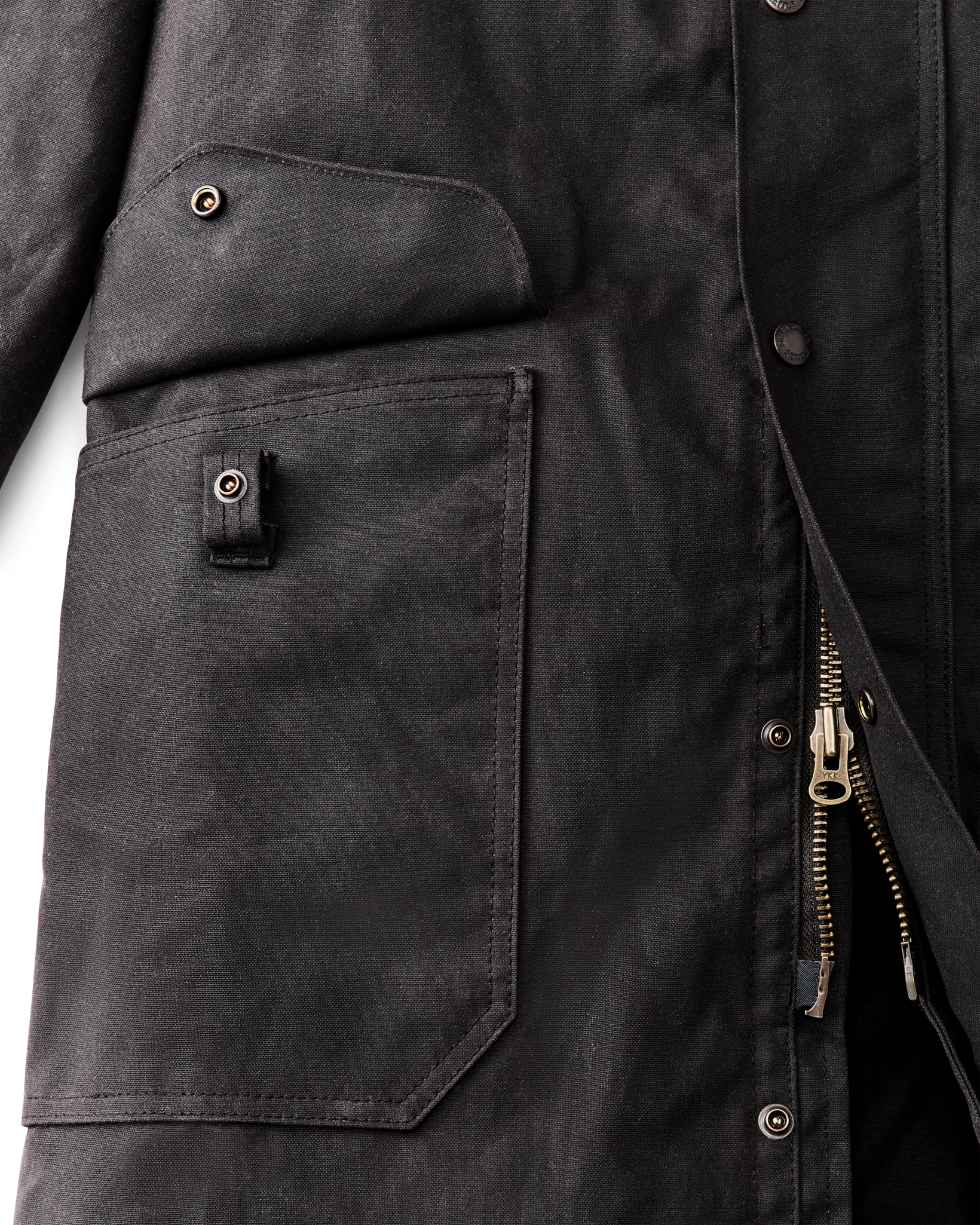 Filson Trench Coat - Cinder - Image 7