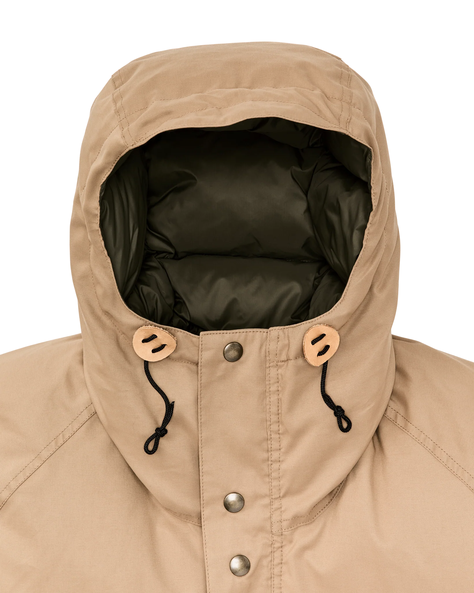 Filson X Crescent Down Works Parka - Dark Tan / Tan - Image 14