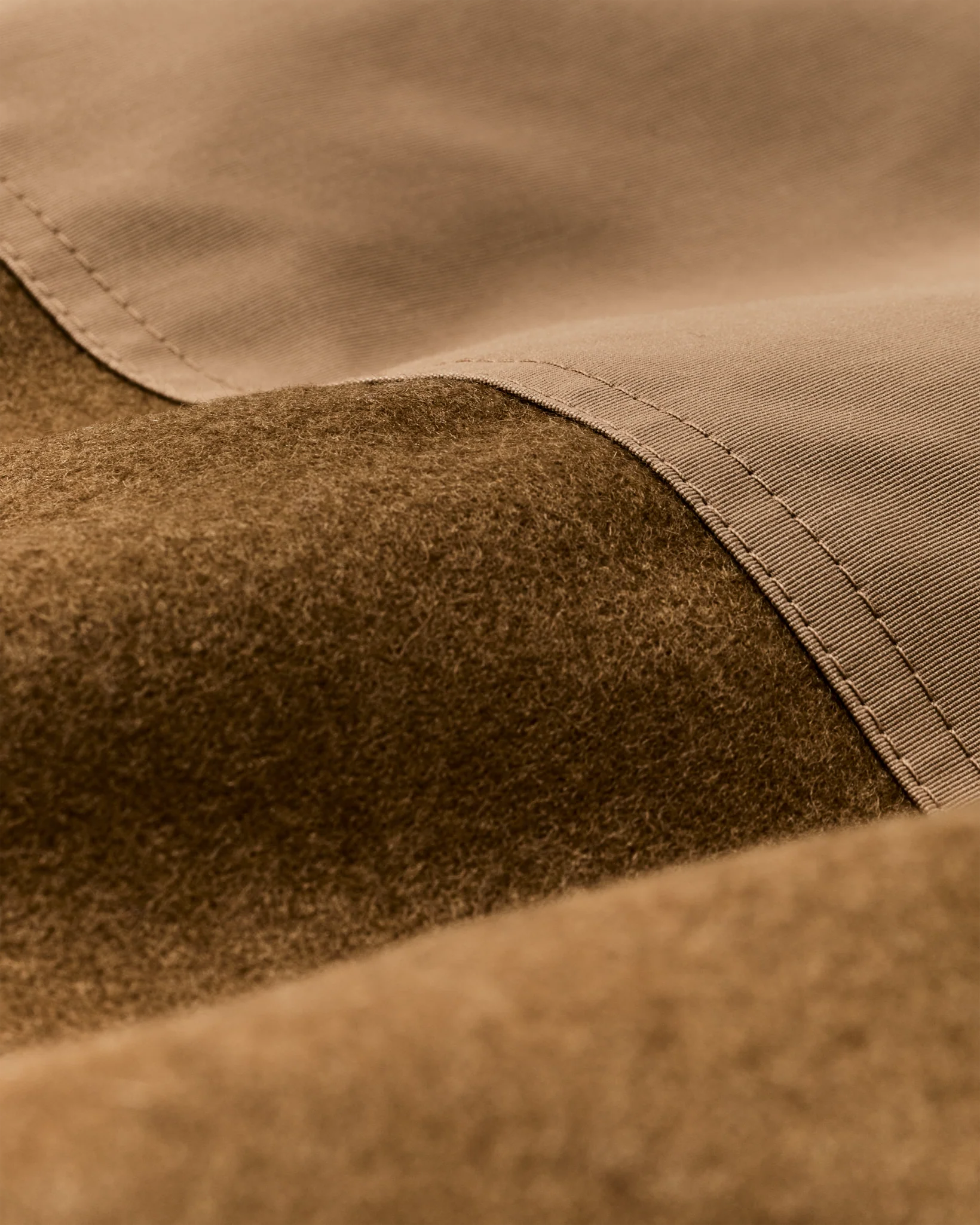 Filson X Crescent Down Works Parka - Dark Tan / Tan - Image 15