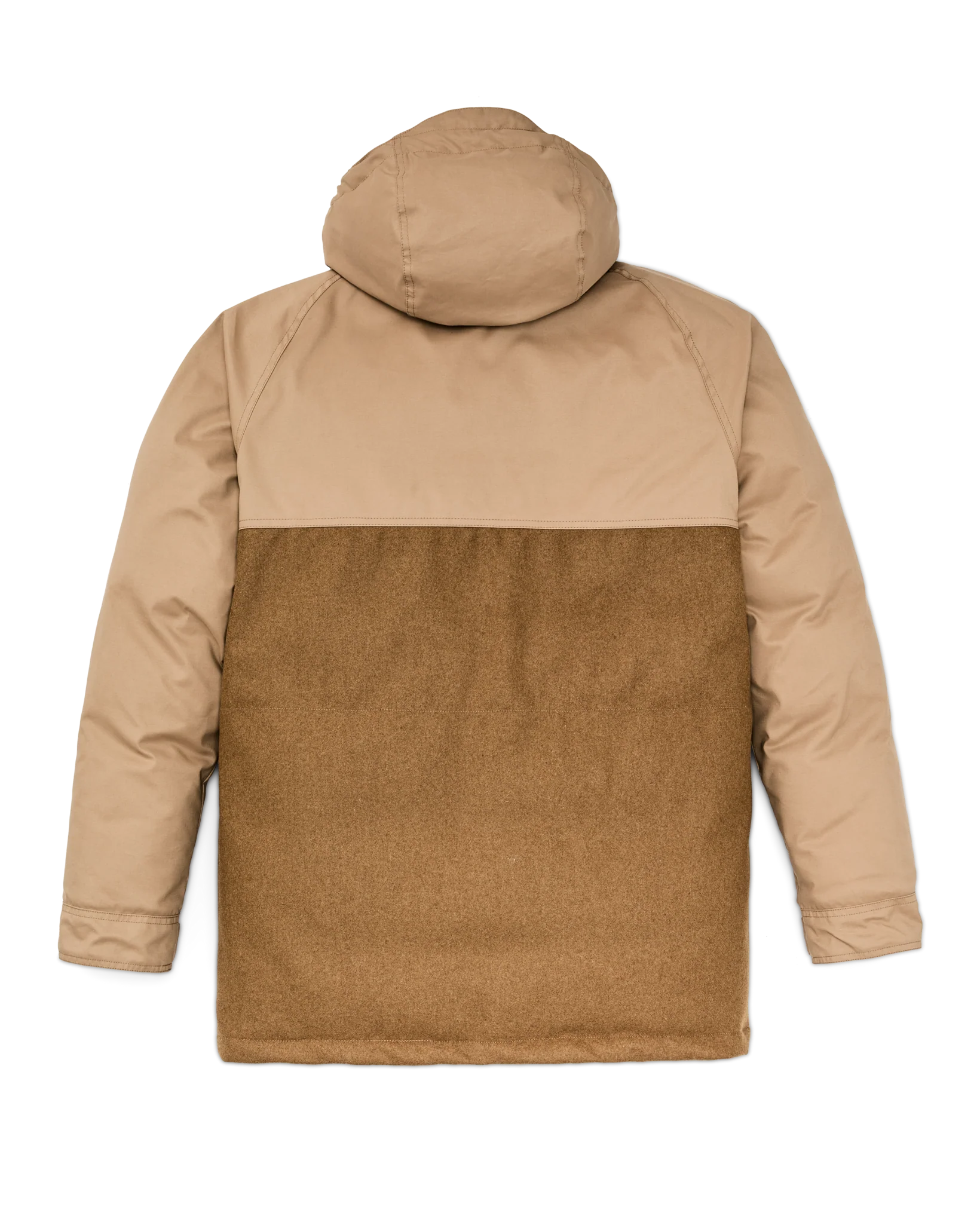 Filson X Crescent Down Works Parka - Dark Tan / Tan - Image 9