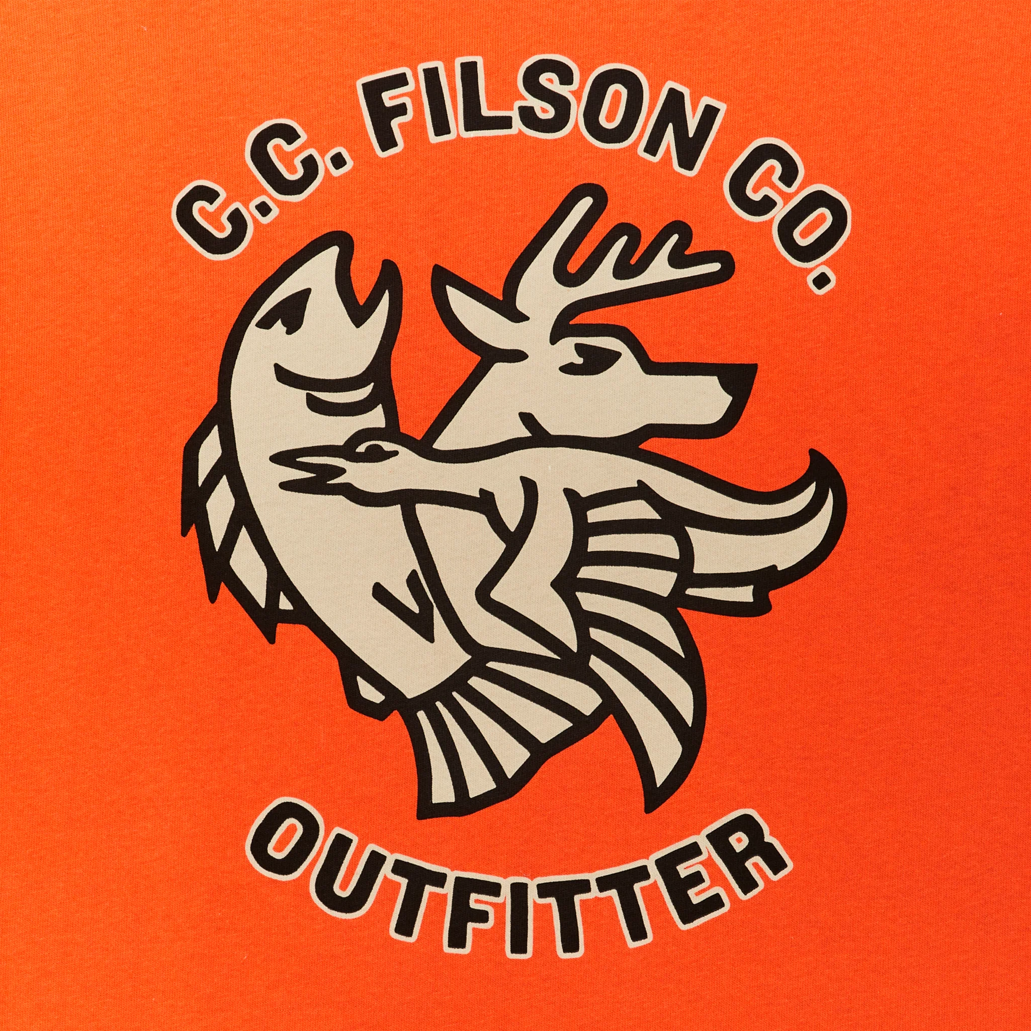 Frontier Graphic T-shirt - Flame / Deco Sportsman - Image 3