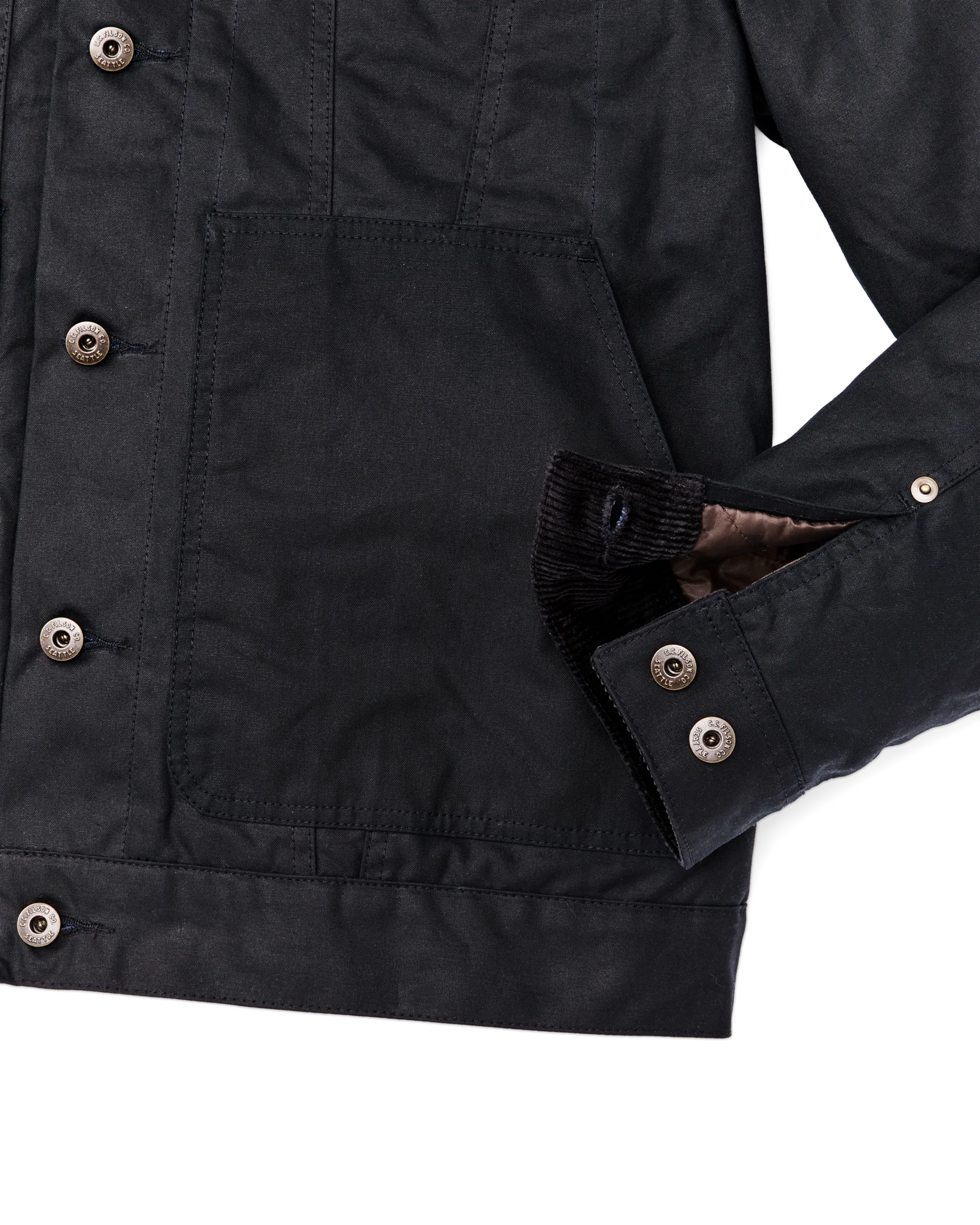 Insulated Short Cruiser Jacket - Harbor Blue - Image 13