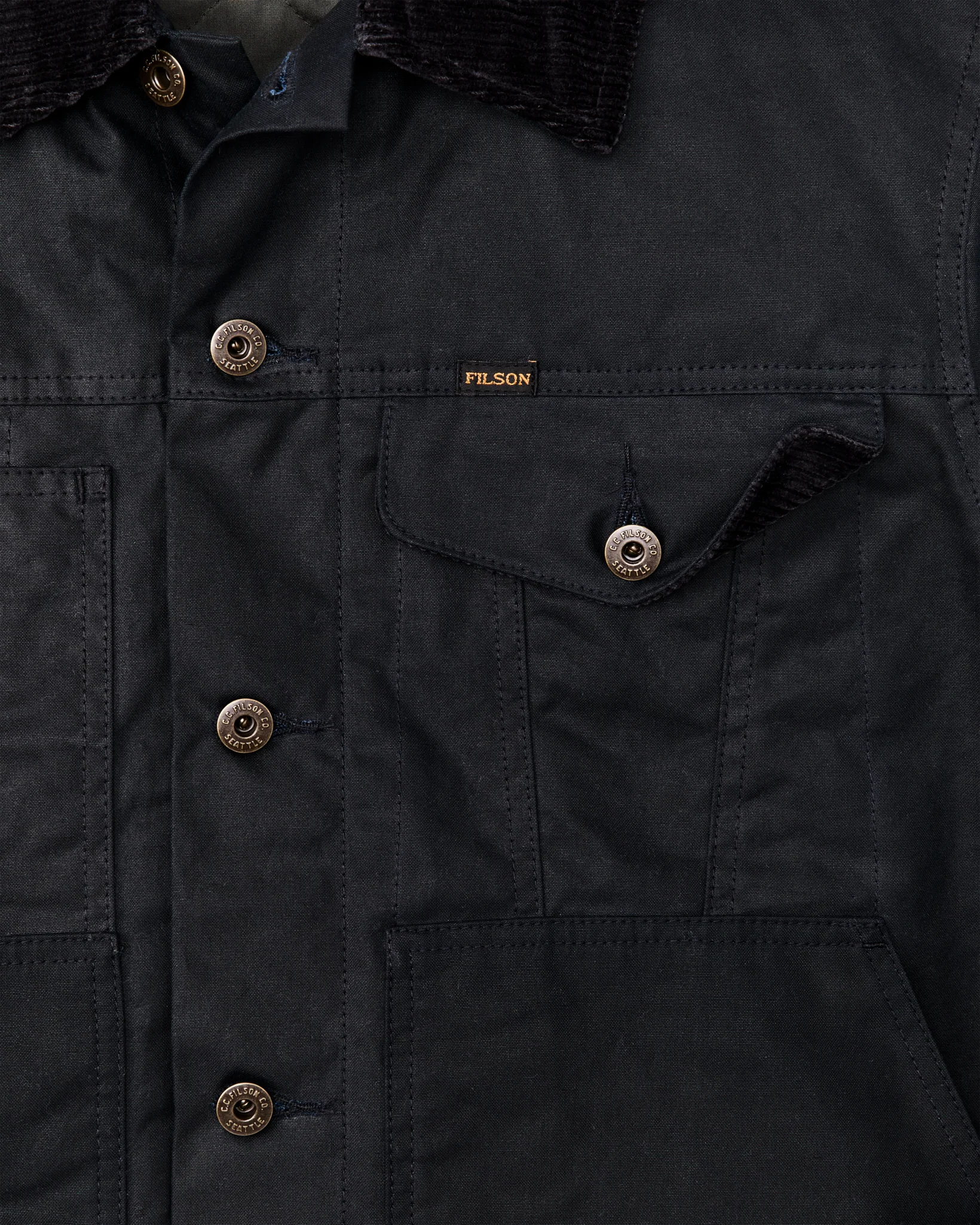 Insulated Short Cruiser Jacket - Harbor Blue - Image 7