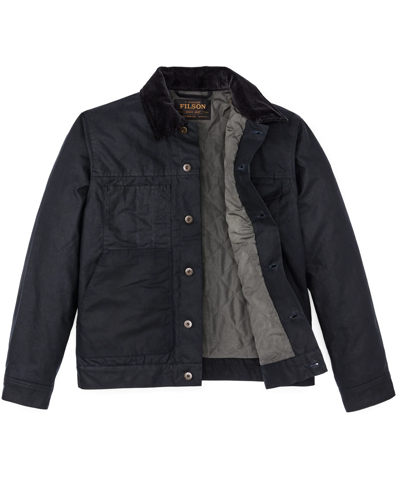 Insulated Short Cruiser Jacket - Harbor Blue - Image 9