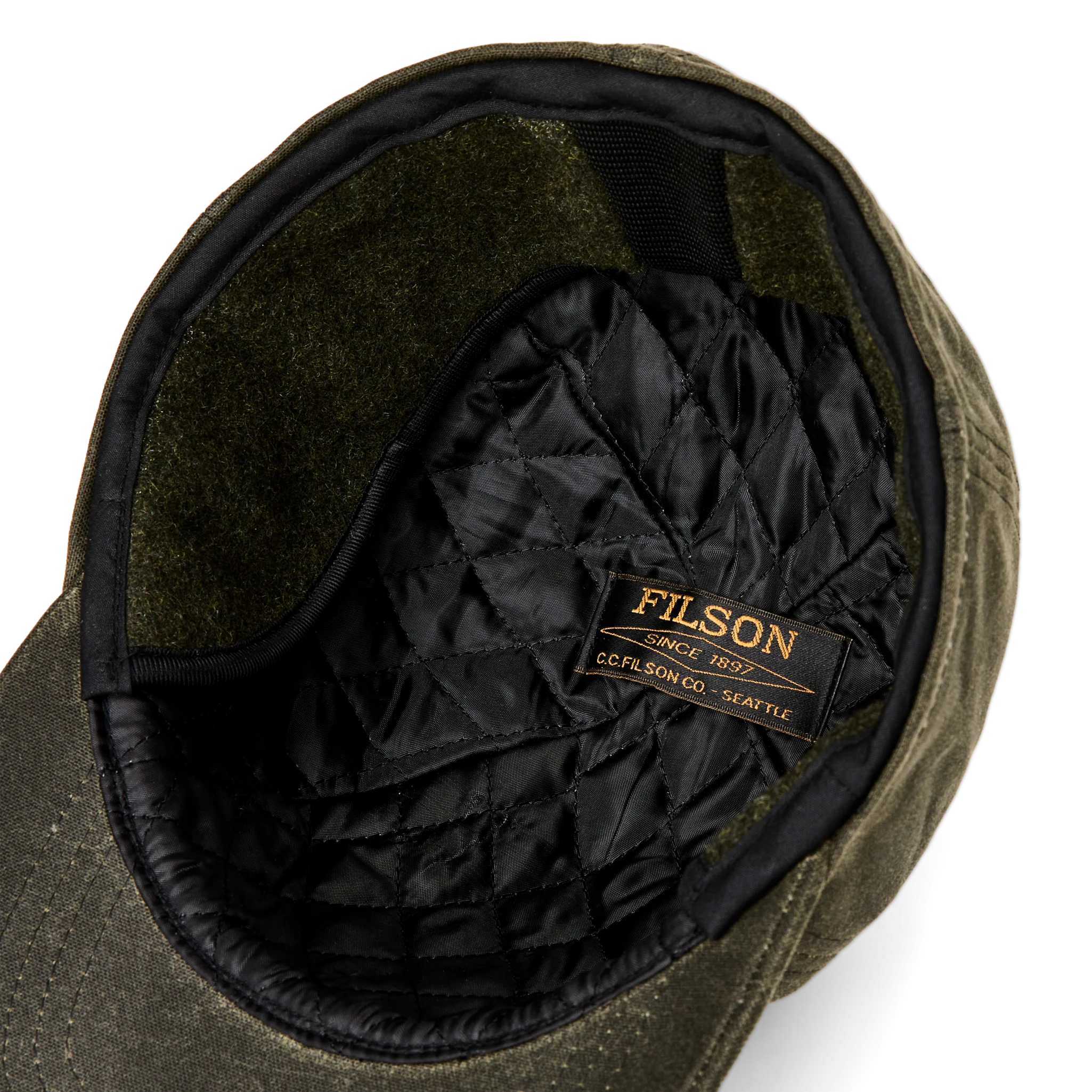 Insulated Tin Cloth Cap - Otter Green - Image 8