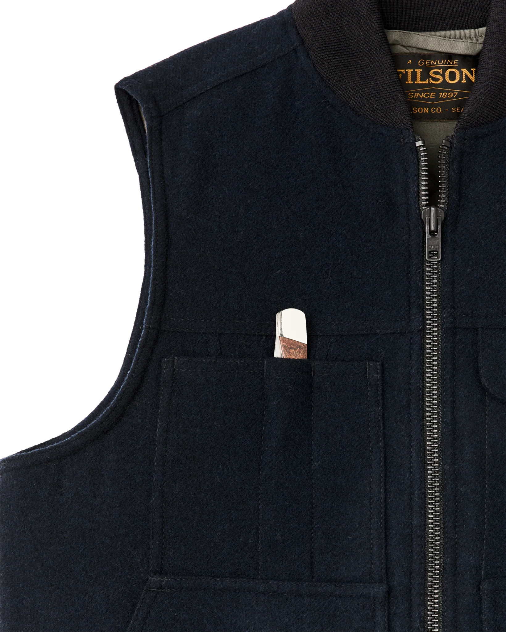 Spokane Insulated Work Vest - Navy - Image 6