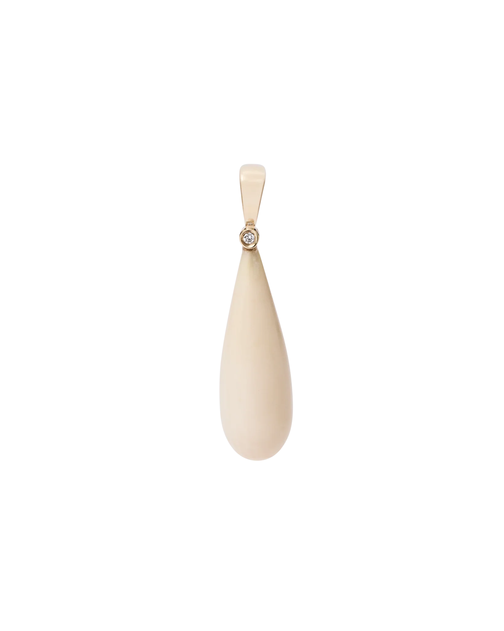 Ivory Jacks Mammoth 14k Pendant - 14kyg - Image 5