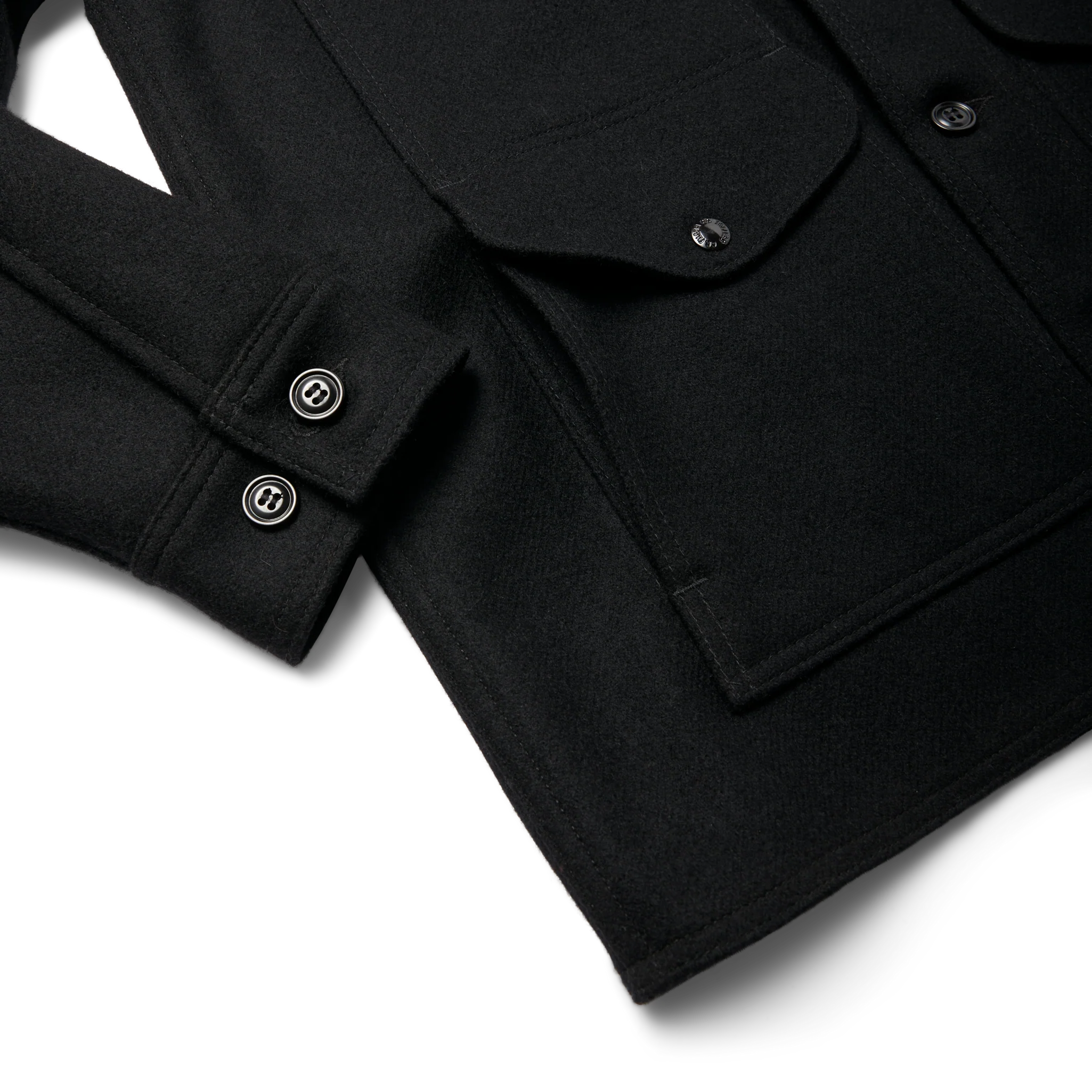 Mackinaw Wool Cruiser Jacket - Dark Navy / Solid - Image 9