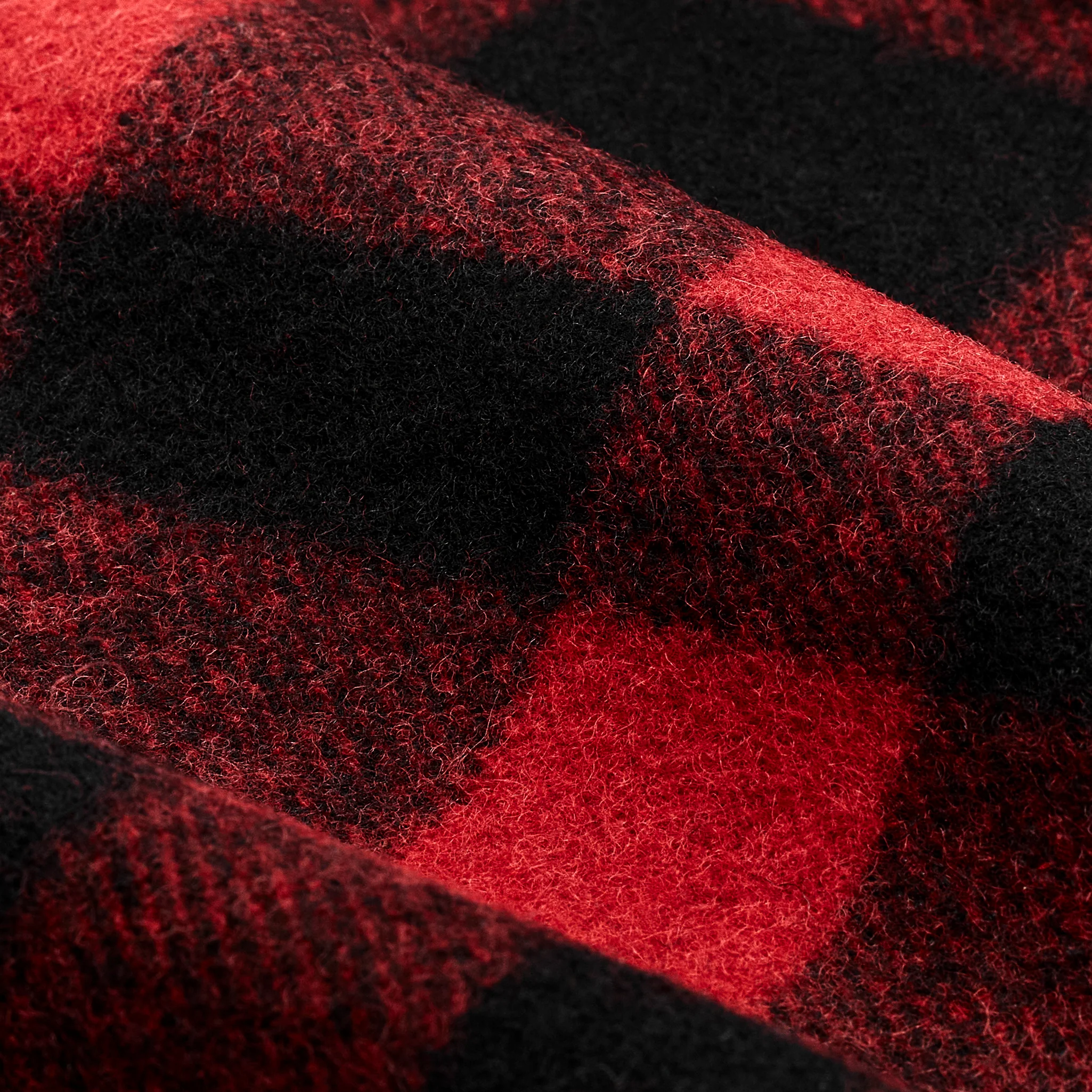 Mackinaw Wool Cruiser Jacket - Red/black Plaid - Image 8