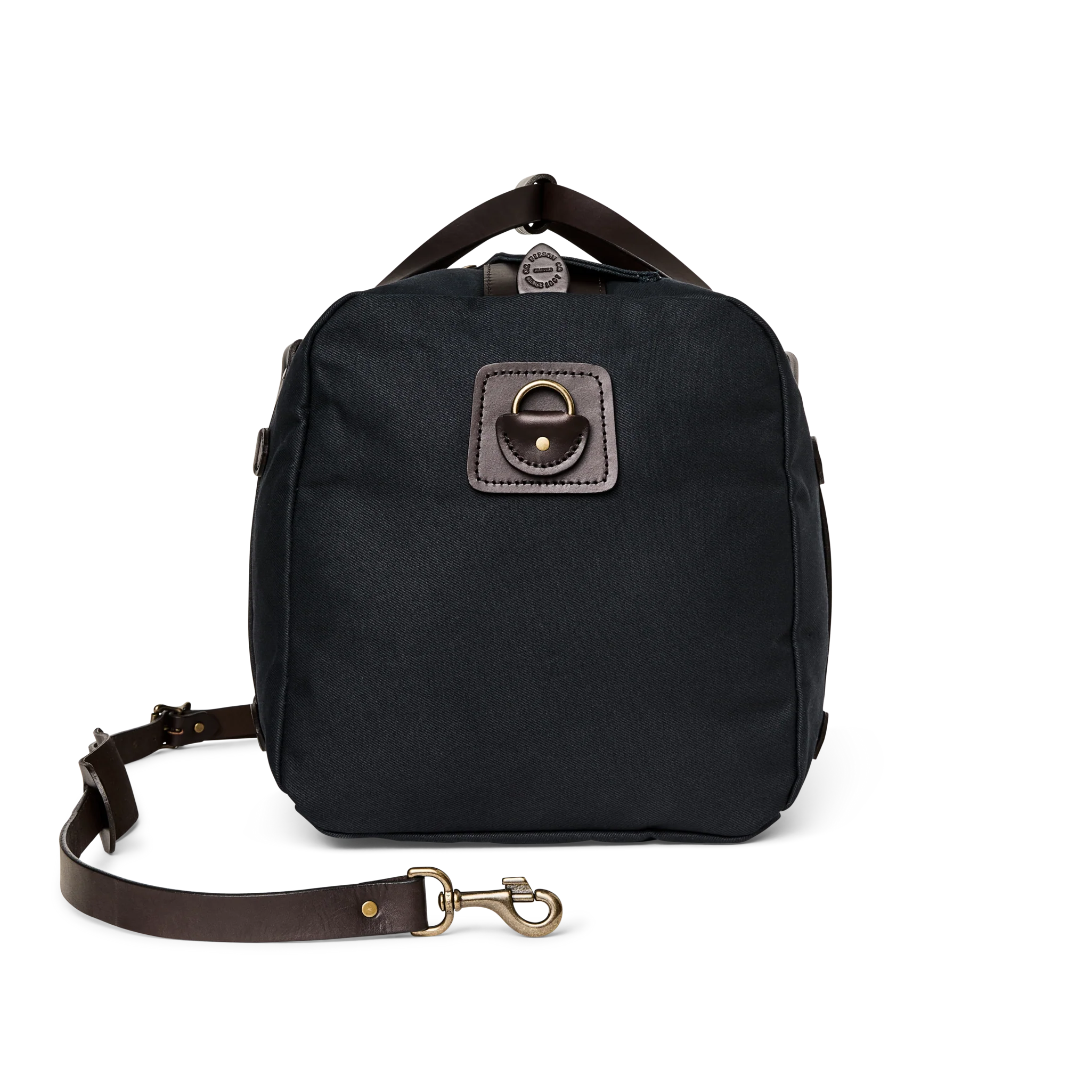 Medium Rugged Twill Duffle Bag - Navy - Image 5