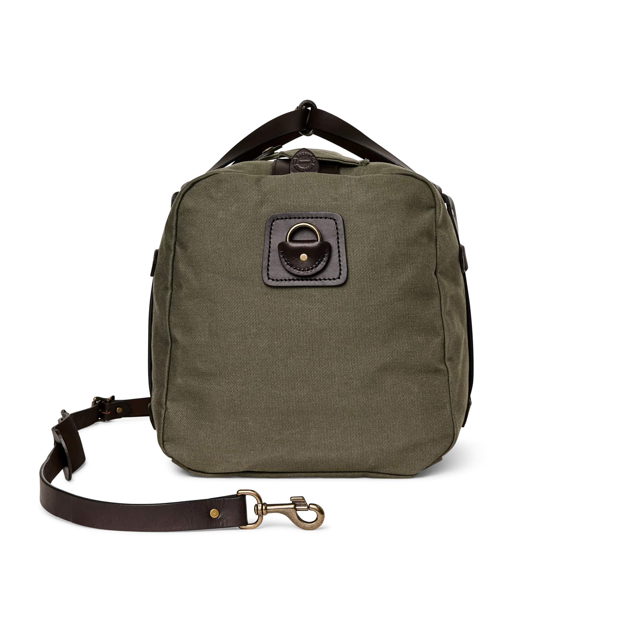 Medium Rugged Twill Duffle Bag - Otter Green - Image 5