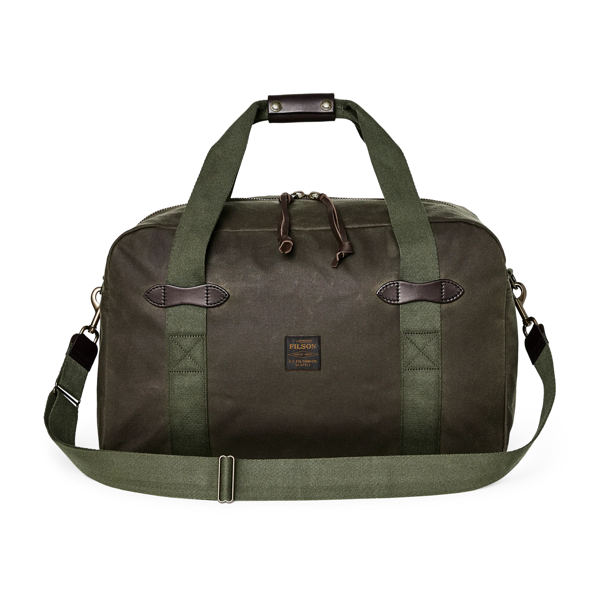 Medium Tin Cloth Duffle Bag - Otter Green - Image 3