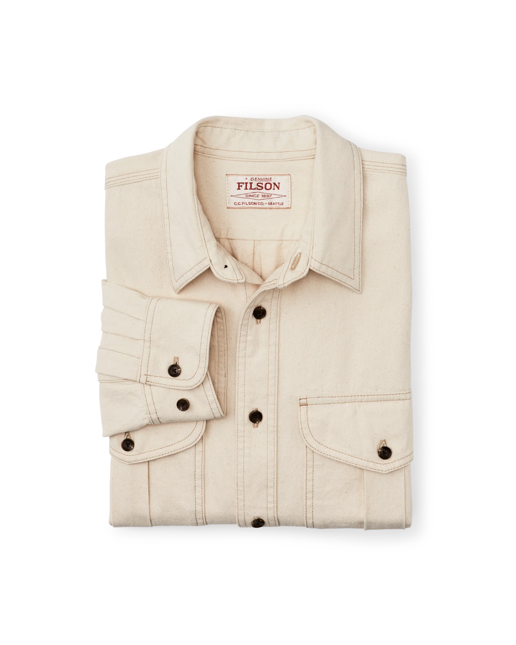 Natural Twill Guide Shirt - Natural Seed - Image 3