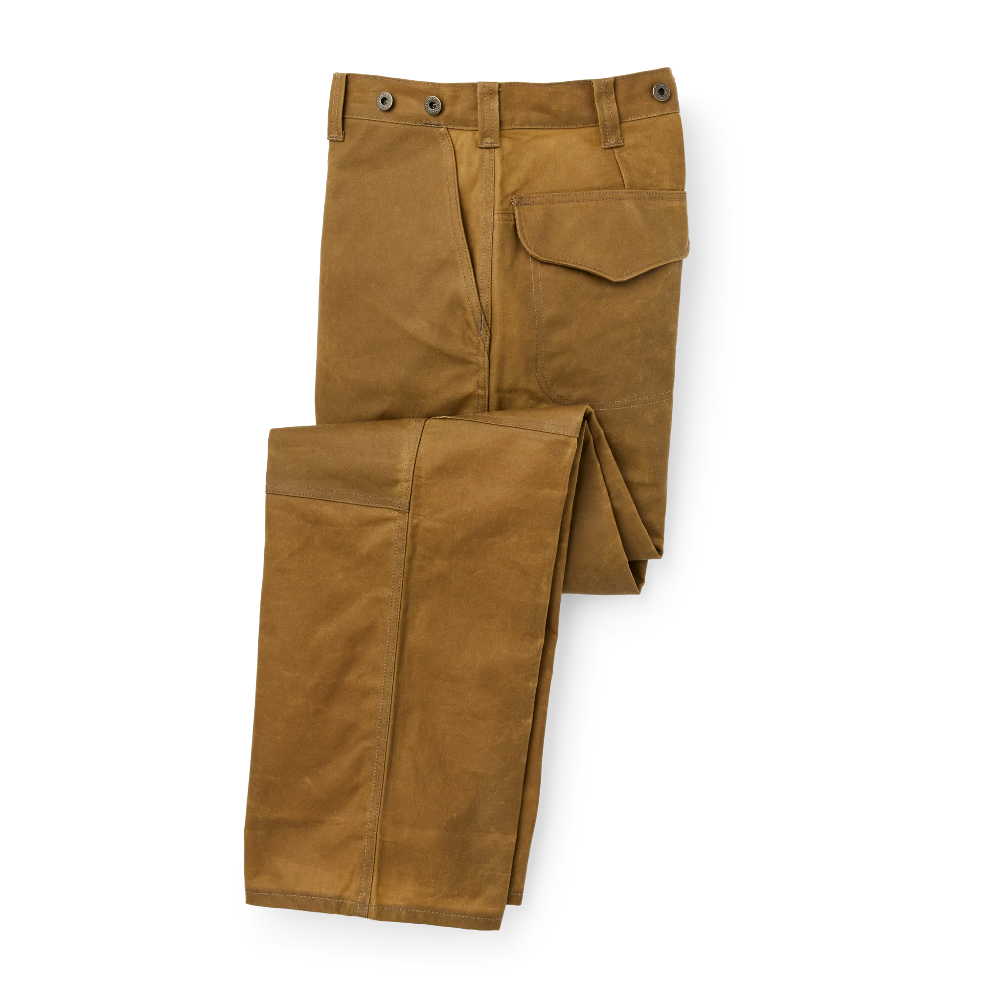 Oil Finish Double Tin Cloth Pants - Dark Tan - Image 6